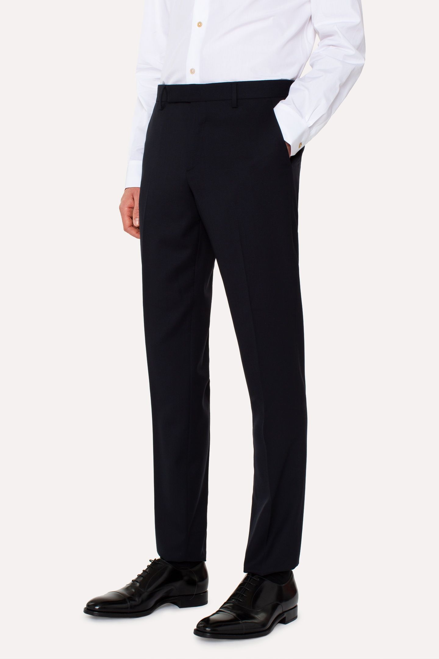 GENTS SLIM FIT TROUSER VERY DARK NAVY 1