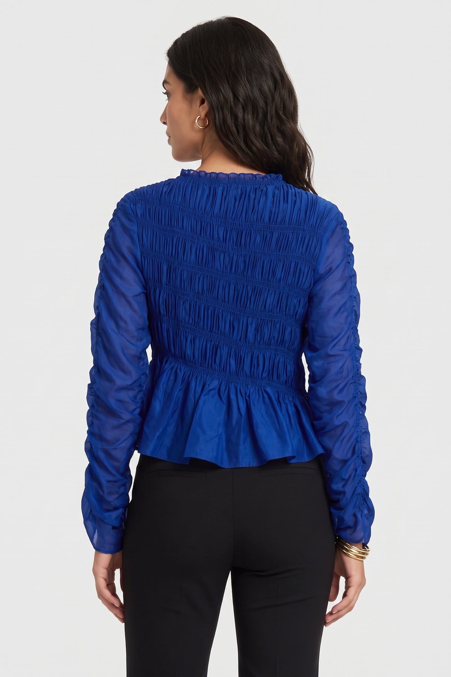 ST MASHA BLOUSE BLUE 2