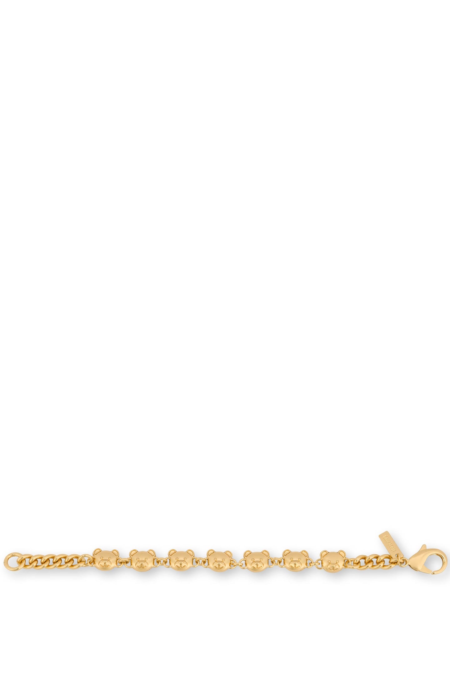 MOSCHINO TEDDY BEAR BRACELET GOLD 3