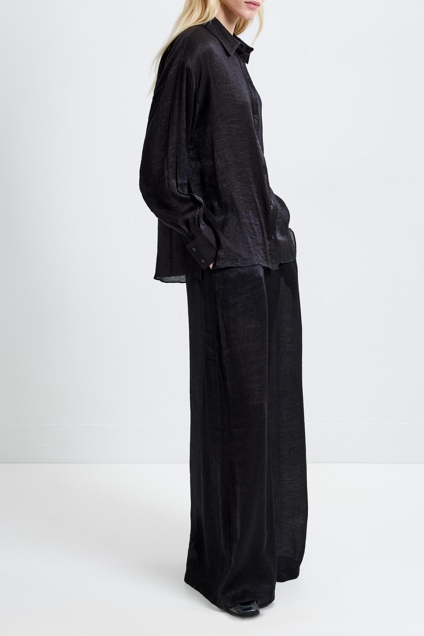 TERRY CRINKLE TOP BLACK 4