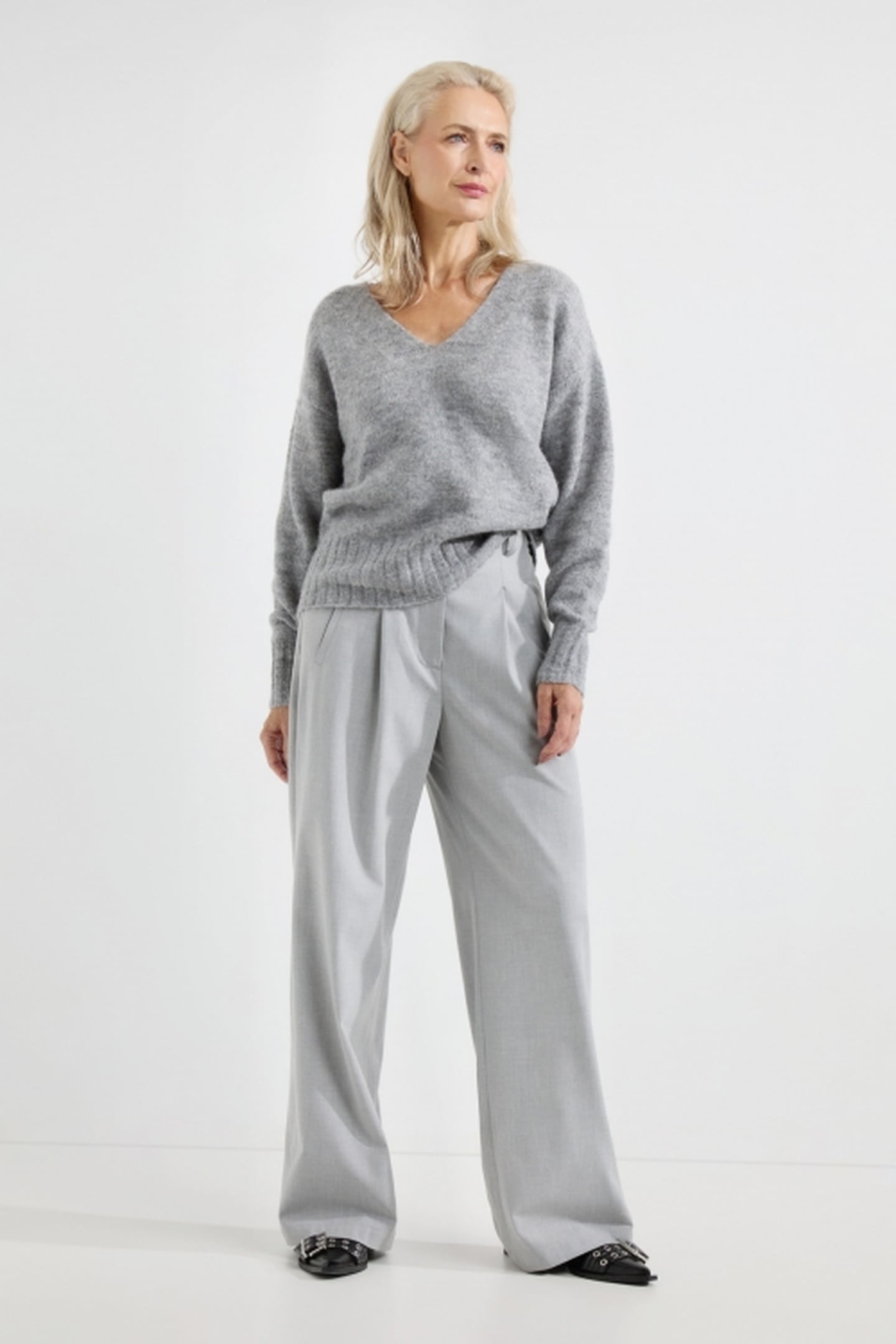 ADDY SWEATER LIGHT GREY 1