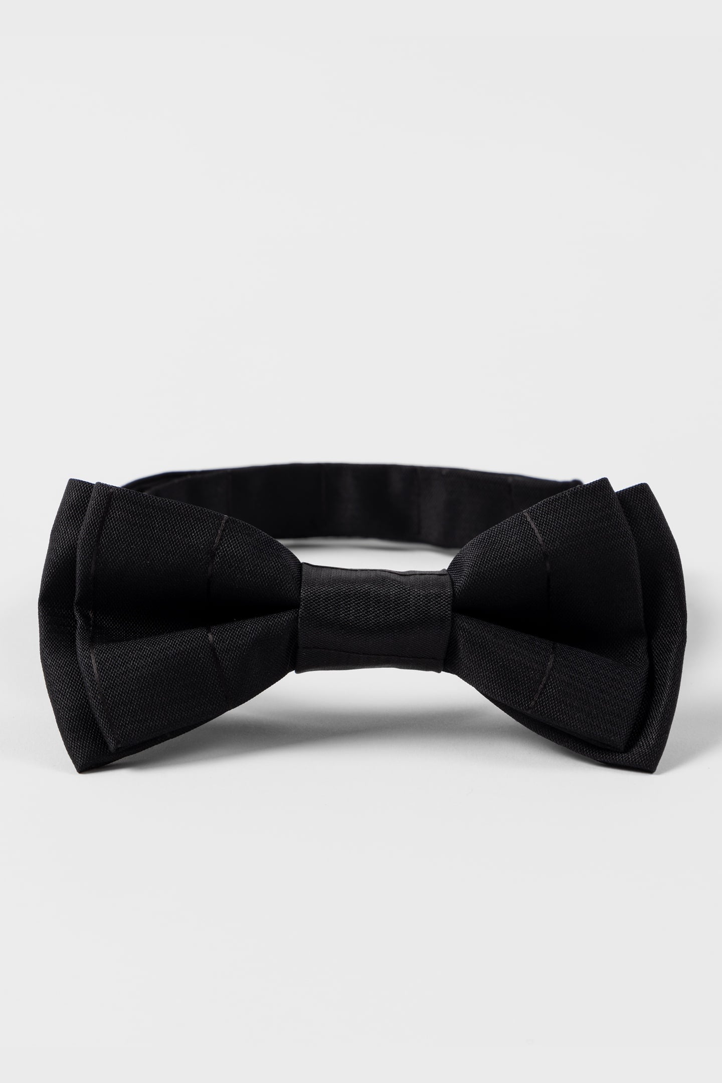 MEN BOWTIE SINGLE STRIPE BLACK 2