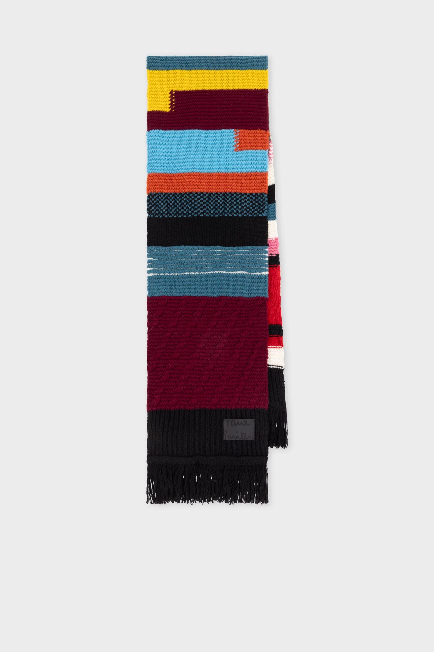 WOMEN SCARF SIG MASH UP MULTI COLOURED 6
