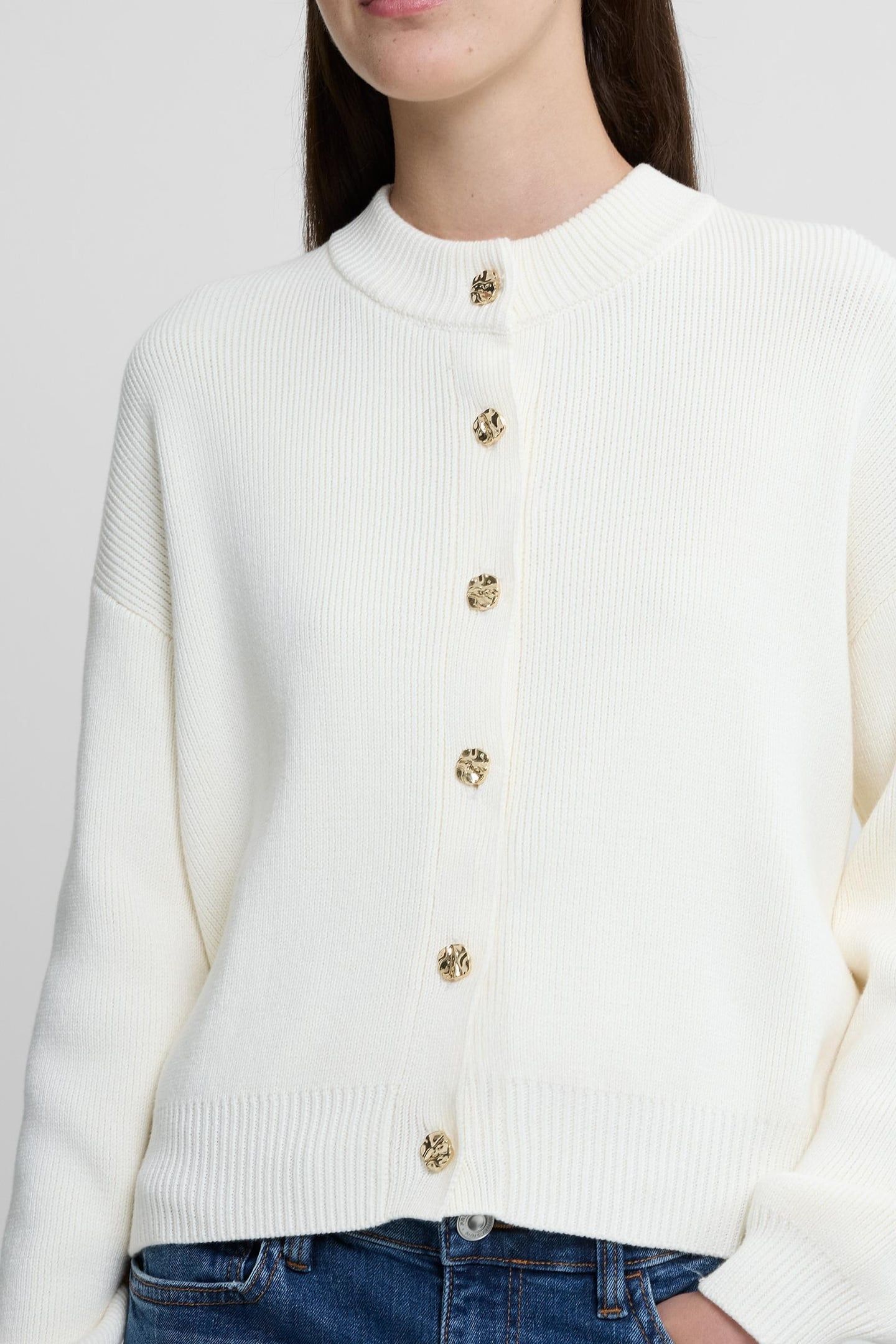 MILANO MOZART LS CARDI PORCELAIN CREAM 5