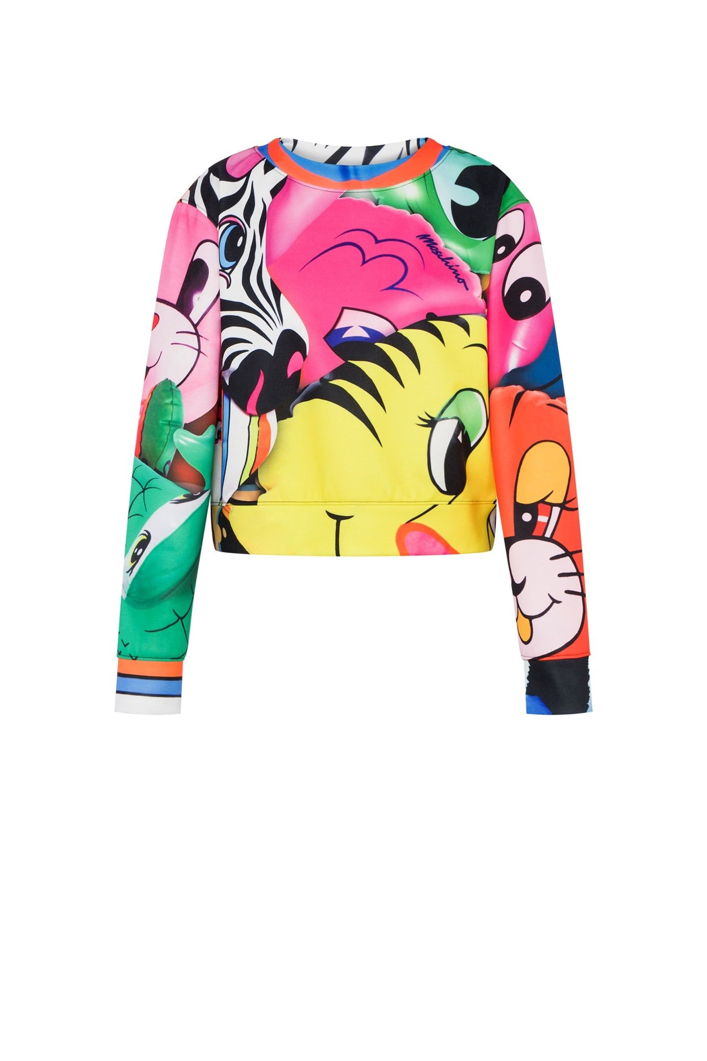 INFLATABLE ANIMALS TECHNICAL COTTON SWEATSHIRT MULTICOLOR 3