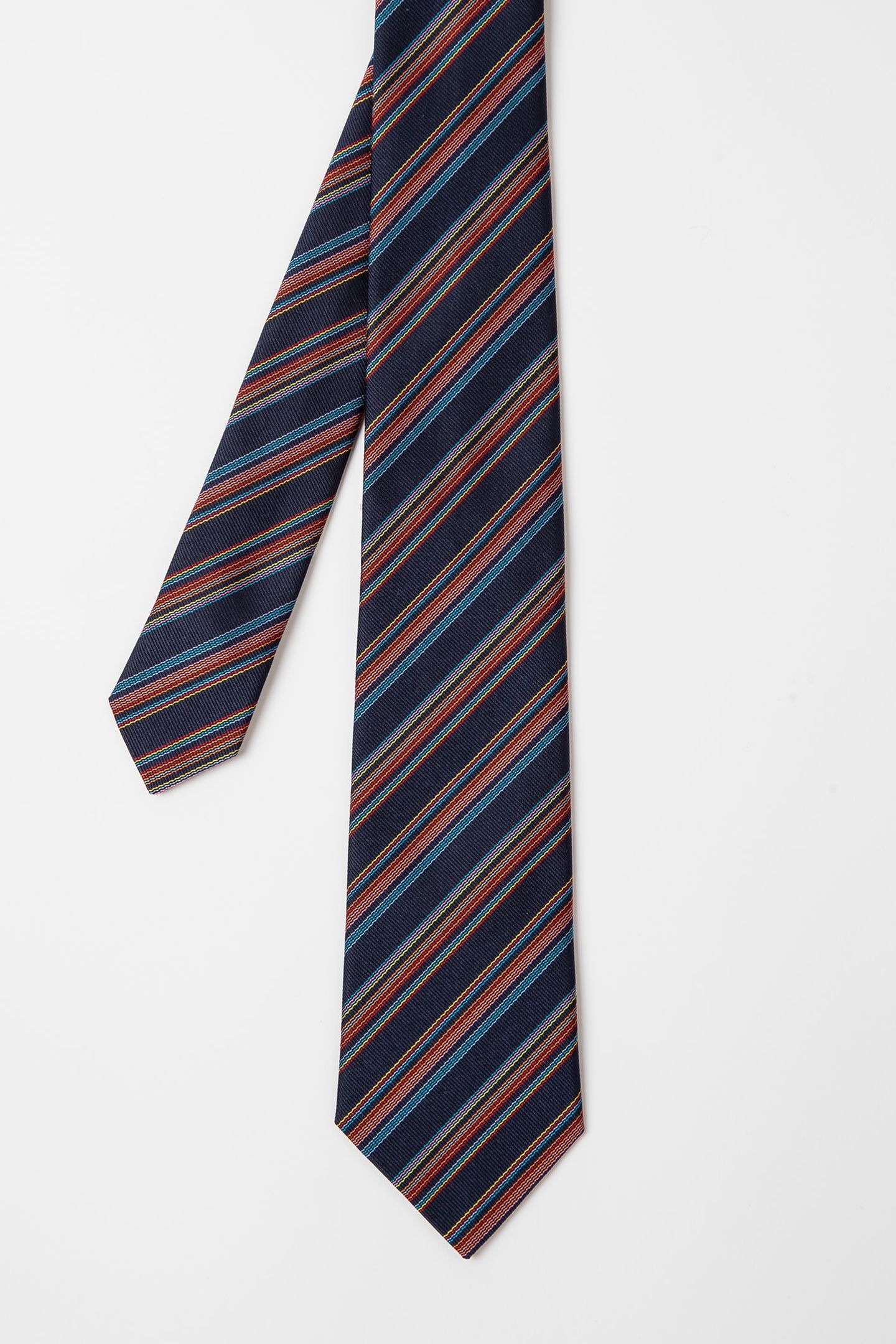 MEN TIE MINISTRIPE NAVY 1