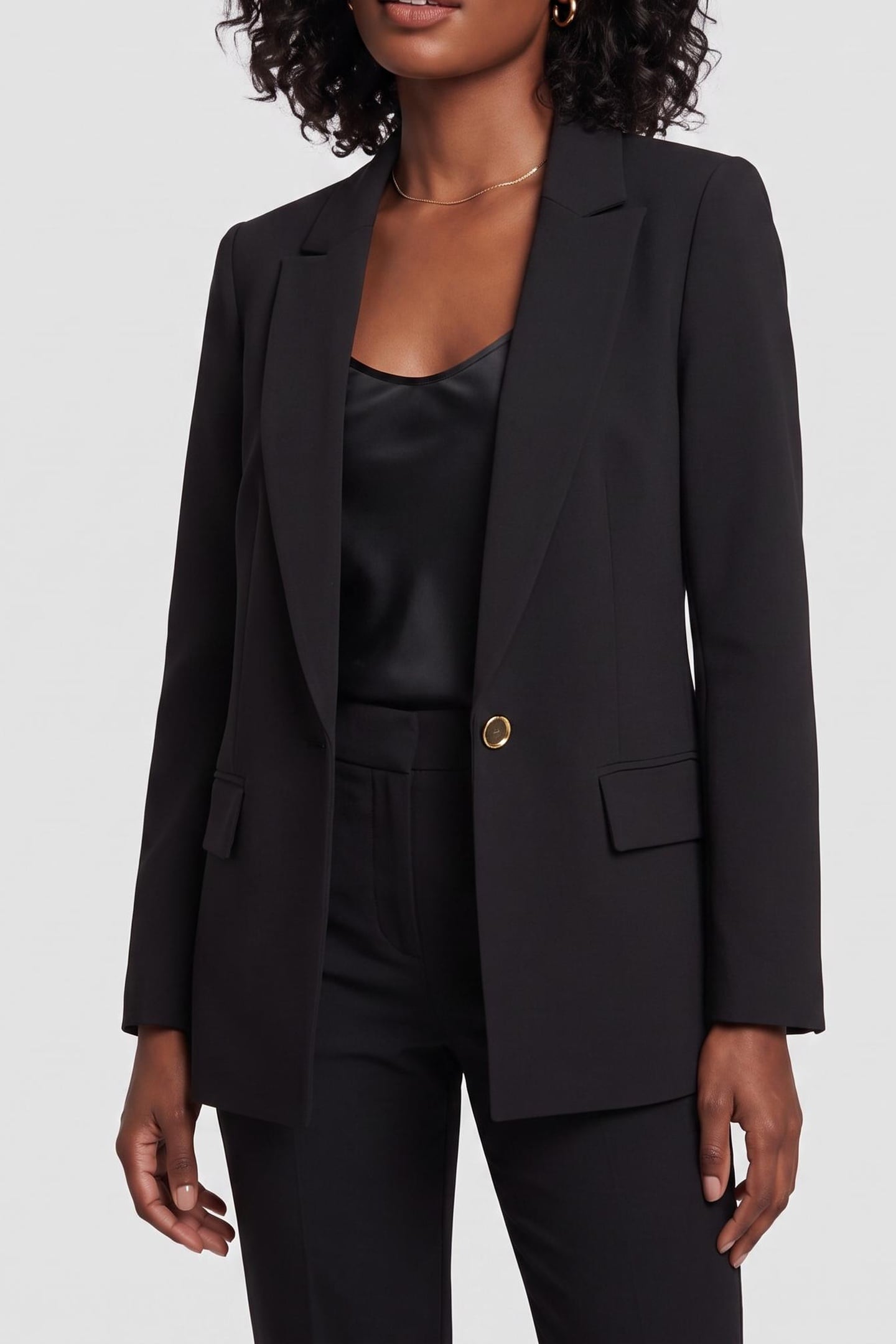 ELLA SINGLE BREAST B JET BLACK A996 1