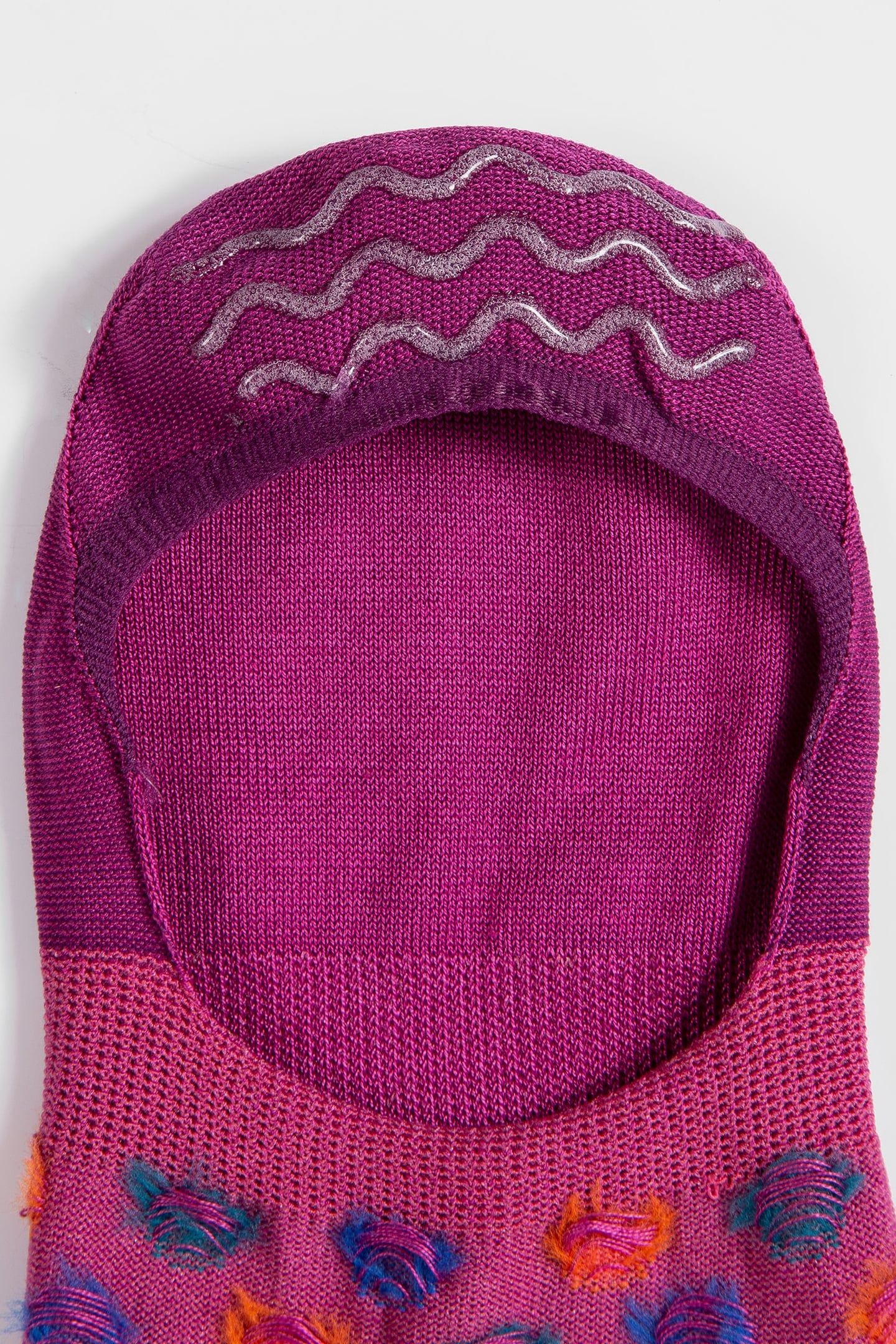 WOMEN SOCK NO SHOW SPOT FUCHSIA 3