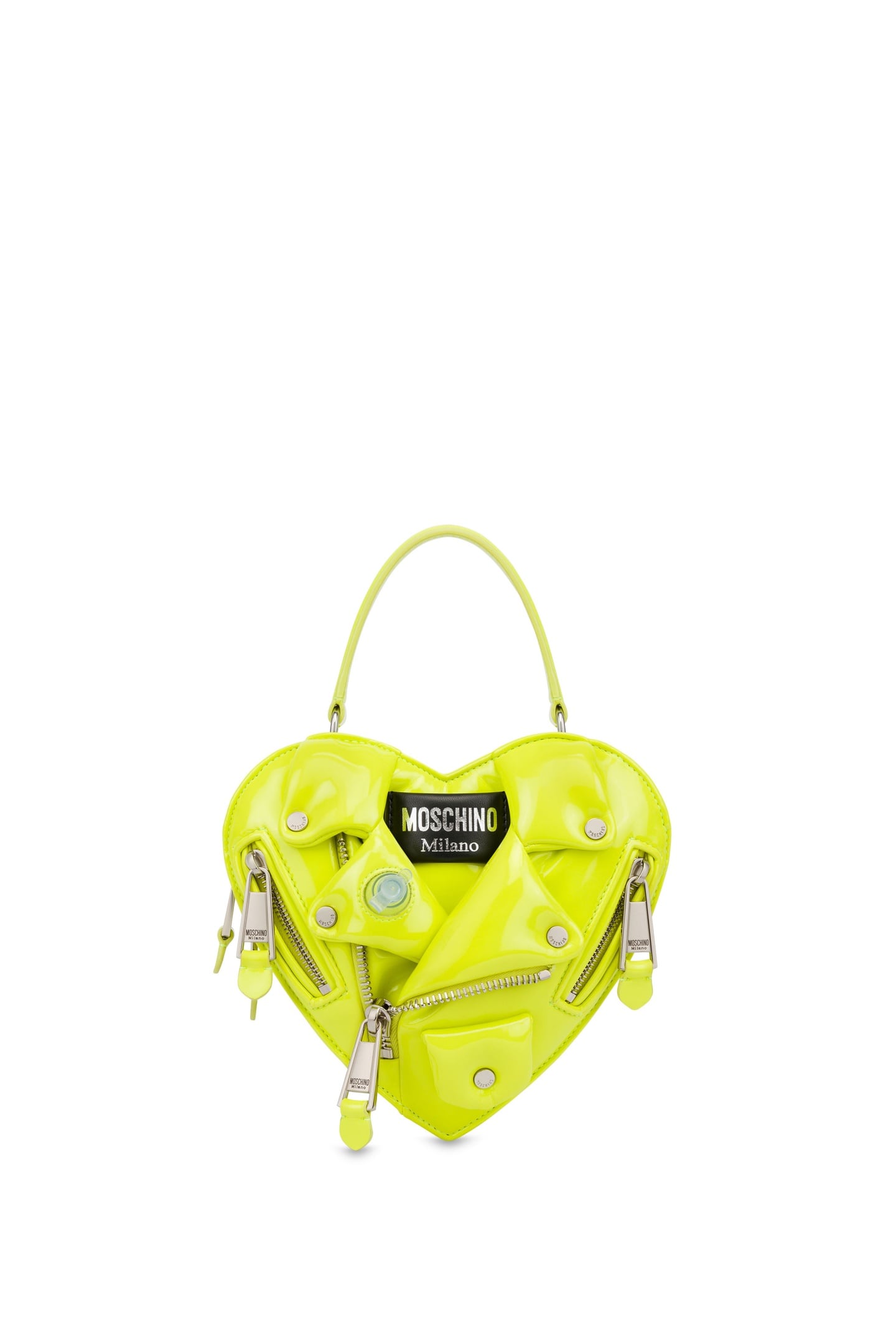 HEART BIKER BAG INFLATABLE EFFECT GREEN 4