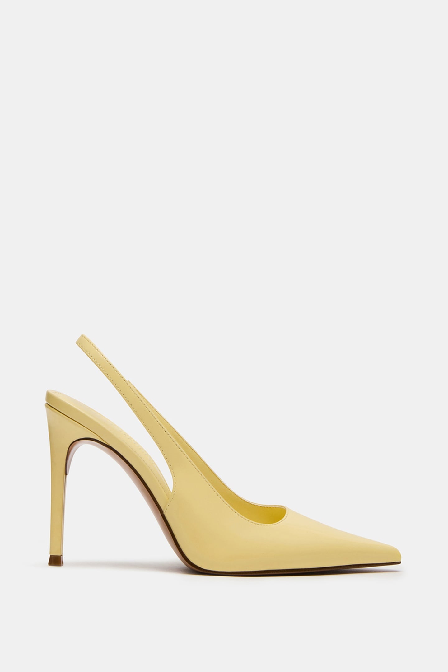 REYES PUMPS YLW LEA 1