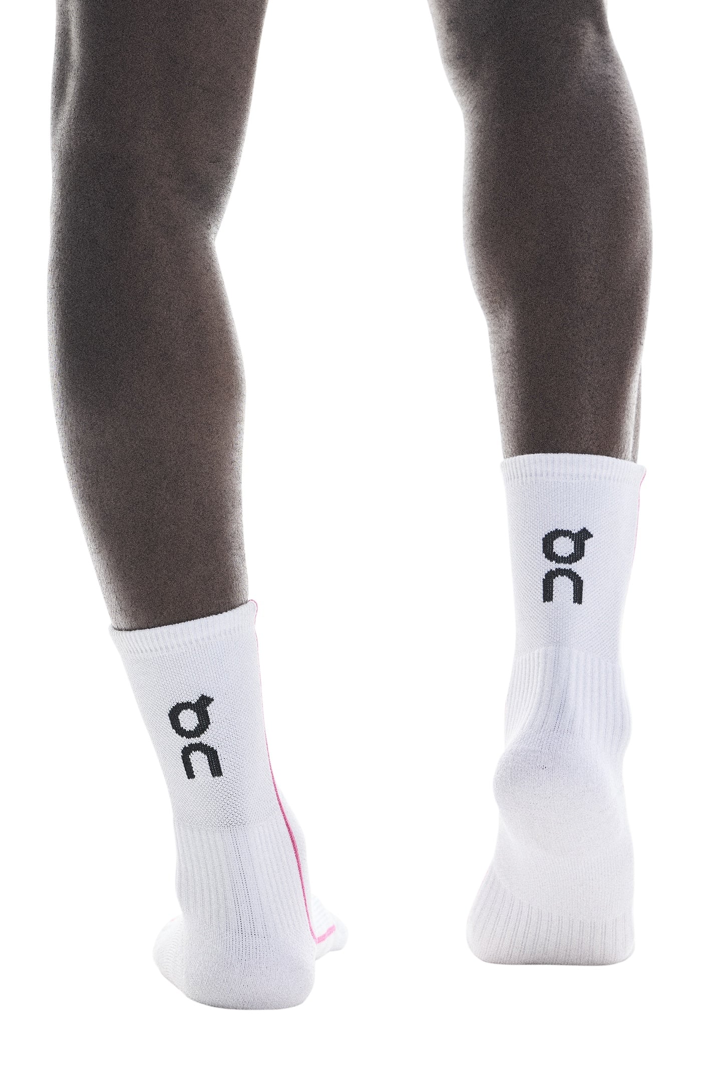 COURT SOCK HIGH 1 UNISEX WHITE | PINK 3