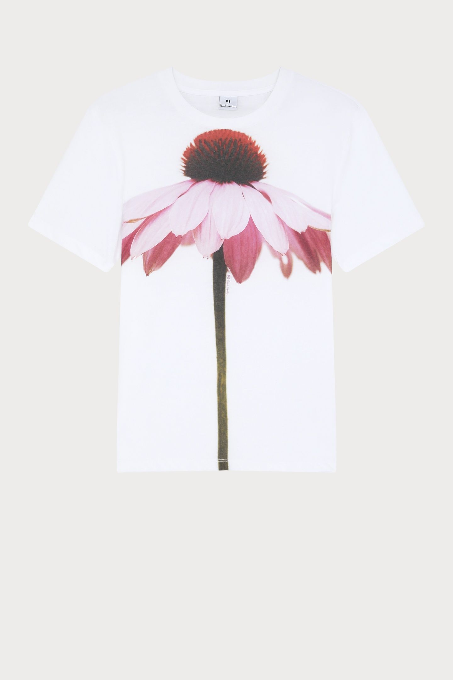 WOMENS FLOWER T-SHIRT WHITE 6