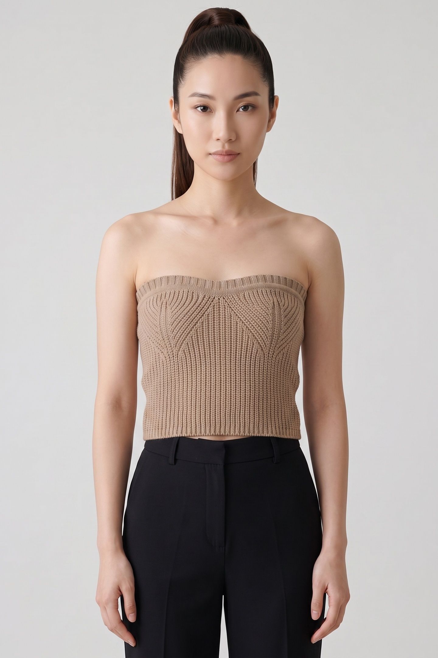 LA NEELA TOP BEIGE 1