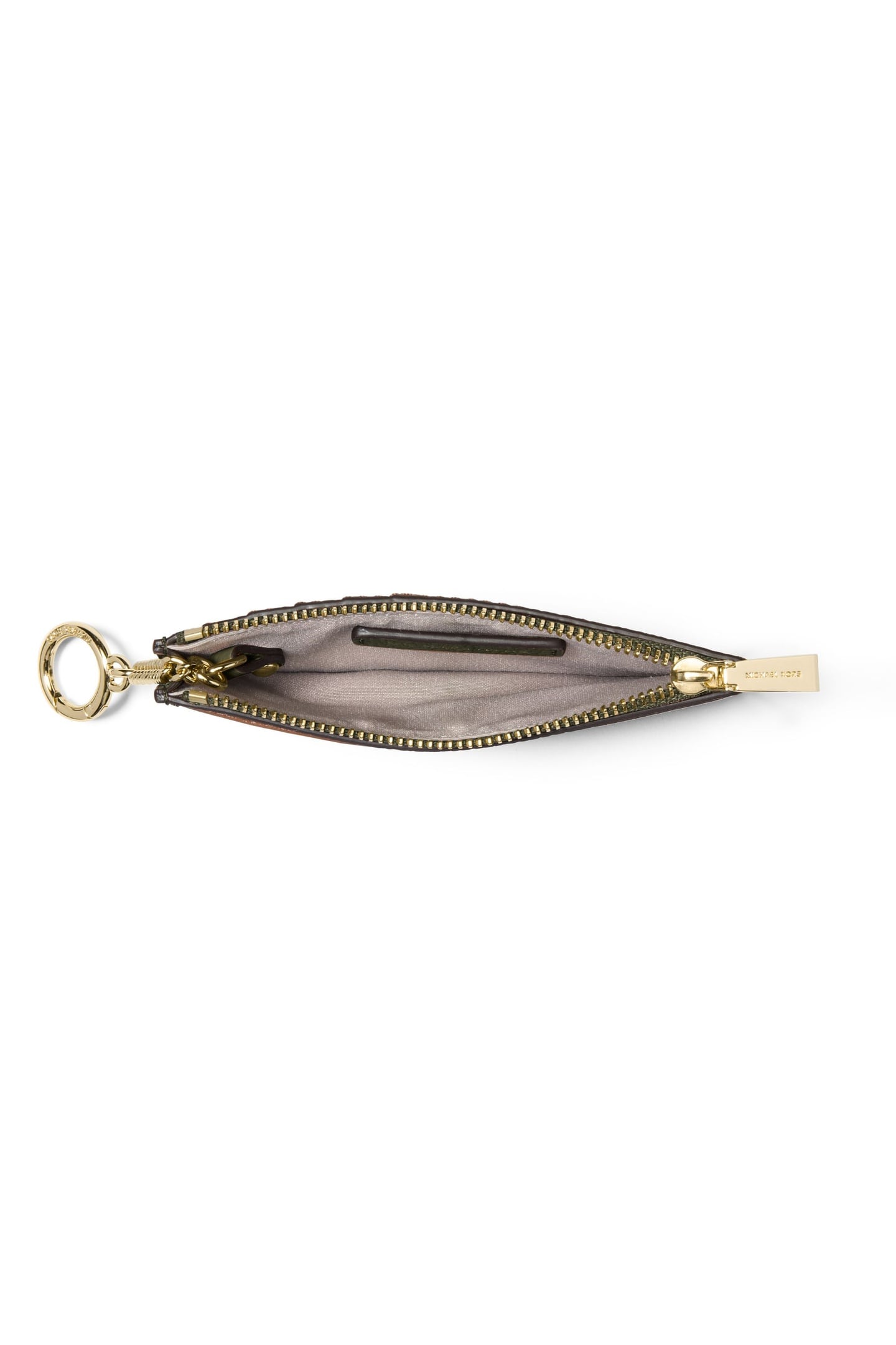 SMALL ZIP KEY CARD CASE IVY 2