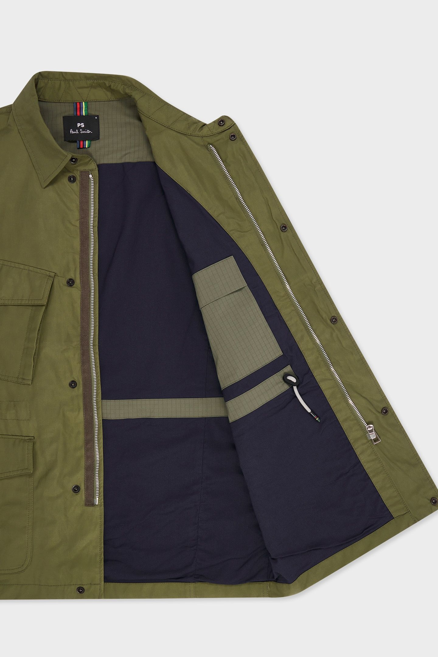 MENS 4 POCKET JACKET OLIVE GREEN 6