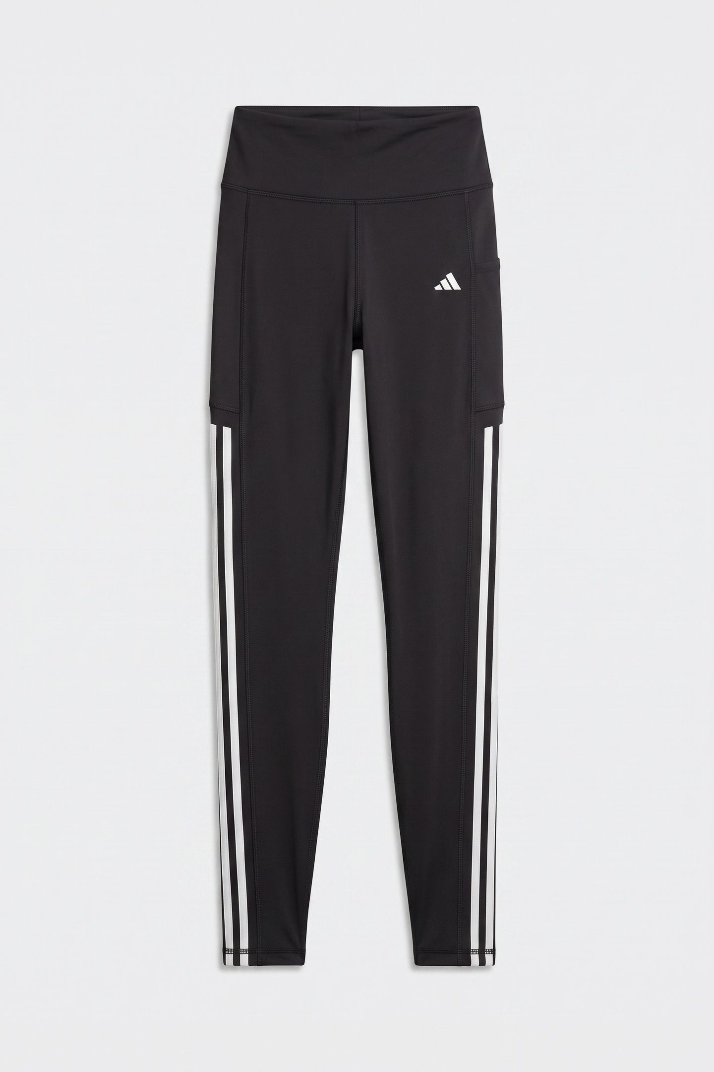 PERFORMANCE ADIDAS OPTIME 3-STRIPES FULL LENGTH LEGGINGS BLA 3