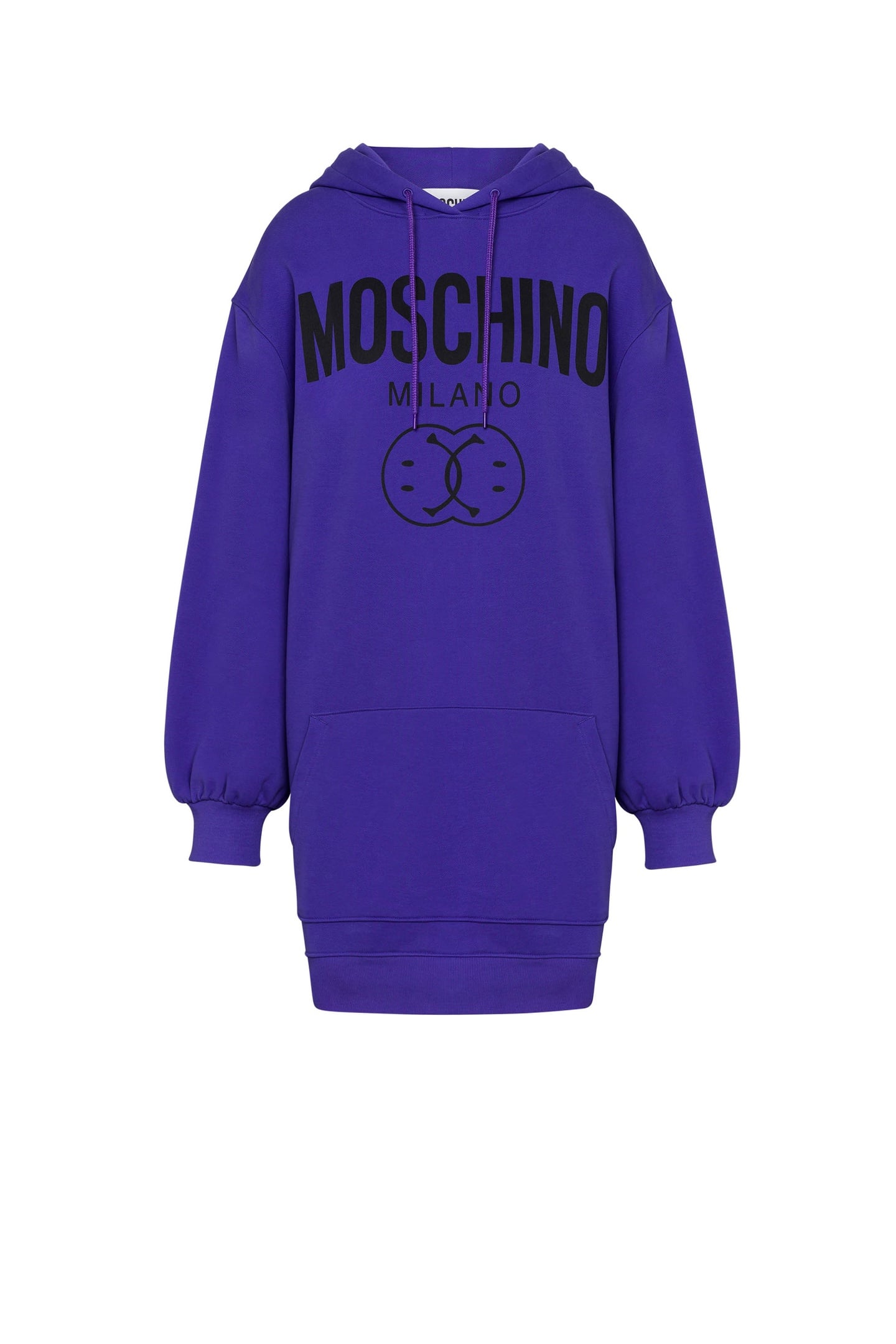 DOUBLE SMILEY® LOGO FLEECE DRESS BLUE 3