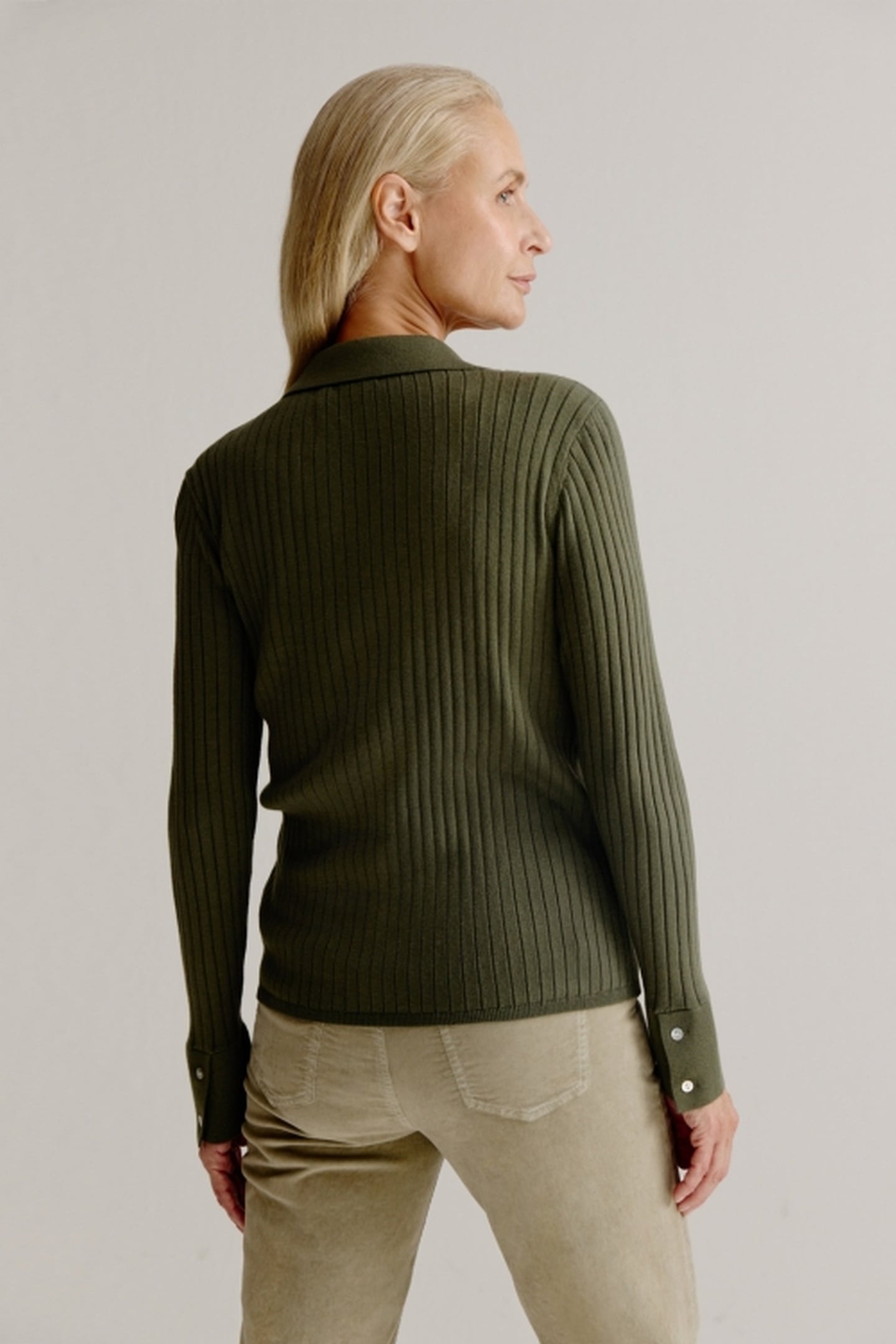 LILA CARDIGAN PESTO 4