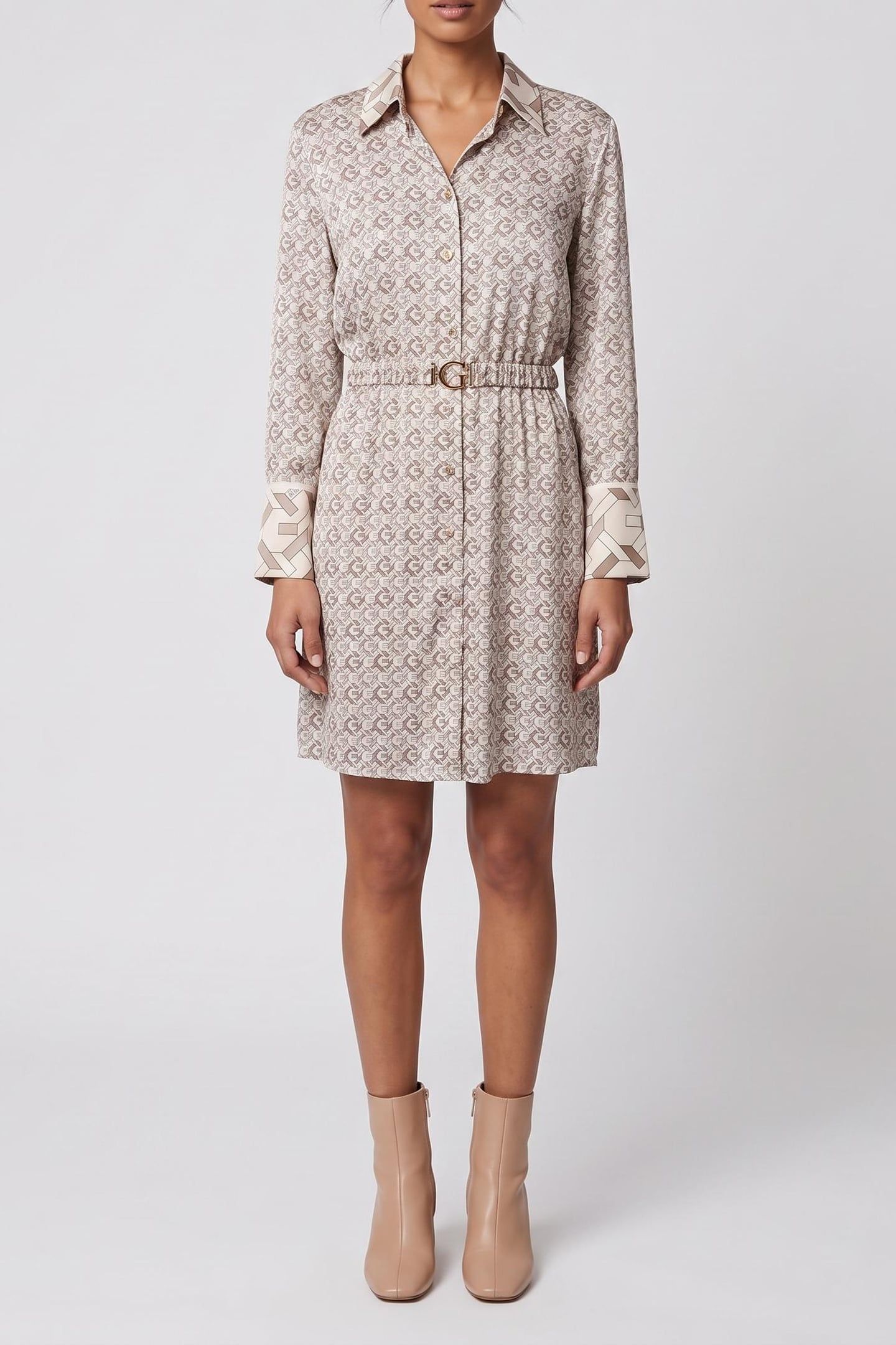 VERONICA LOGO BELT S G PATTERN SMALL PEAR 1