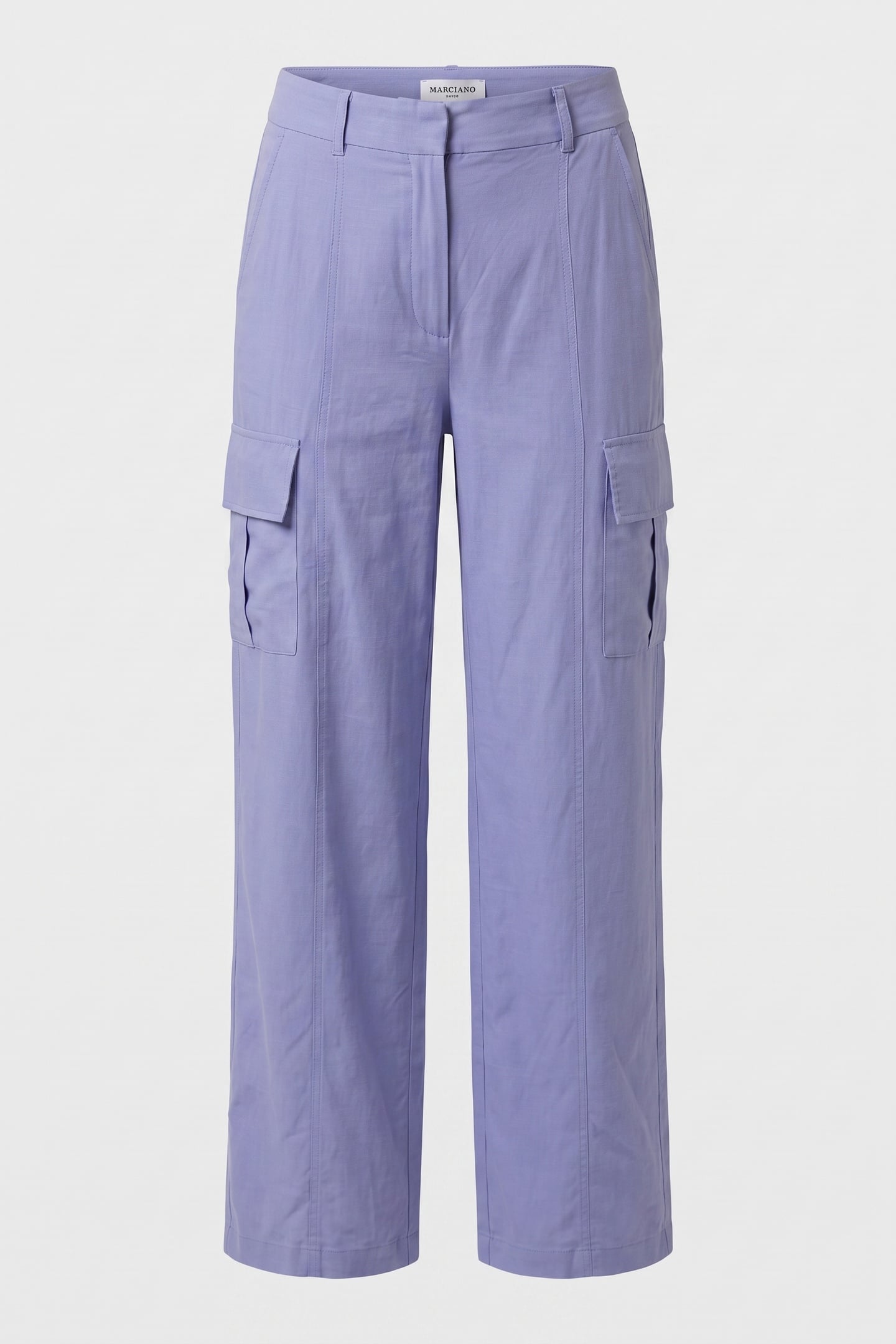 LA JUDE CARGO TROUSER BLUE 3