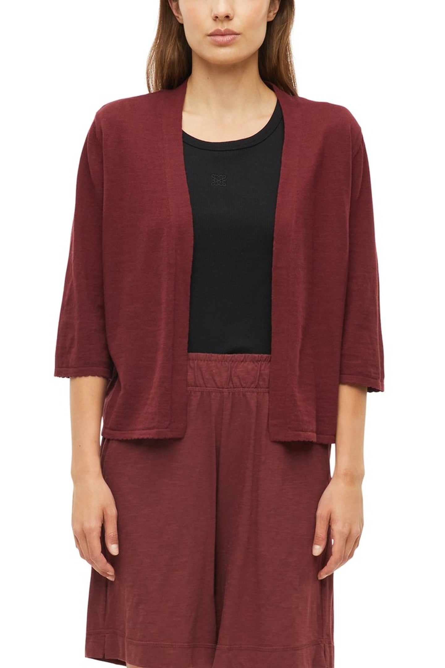 S.OLIVER PULLOVER BURGUNDY 1