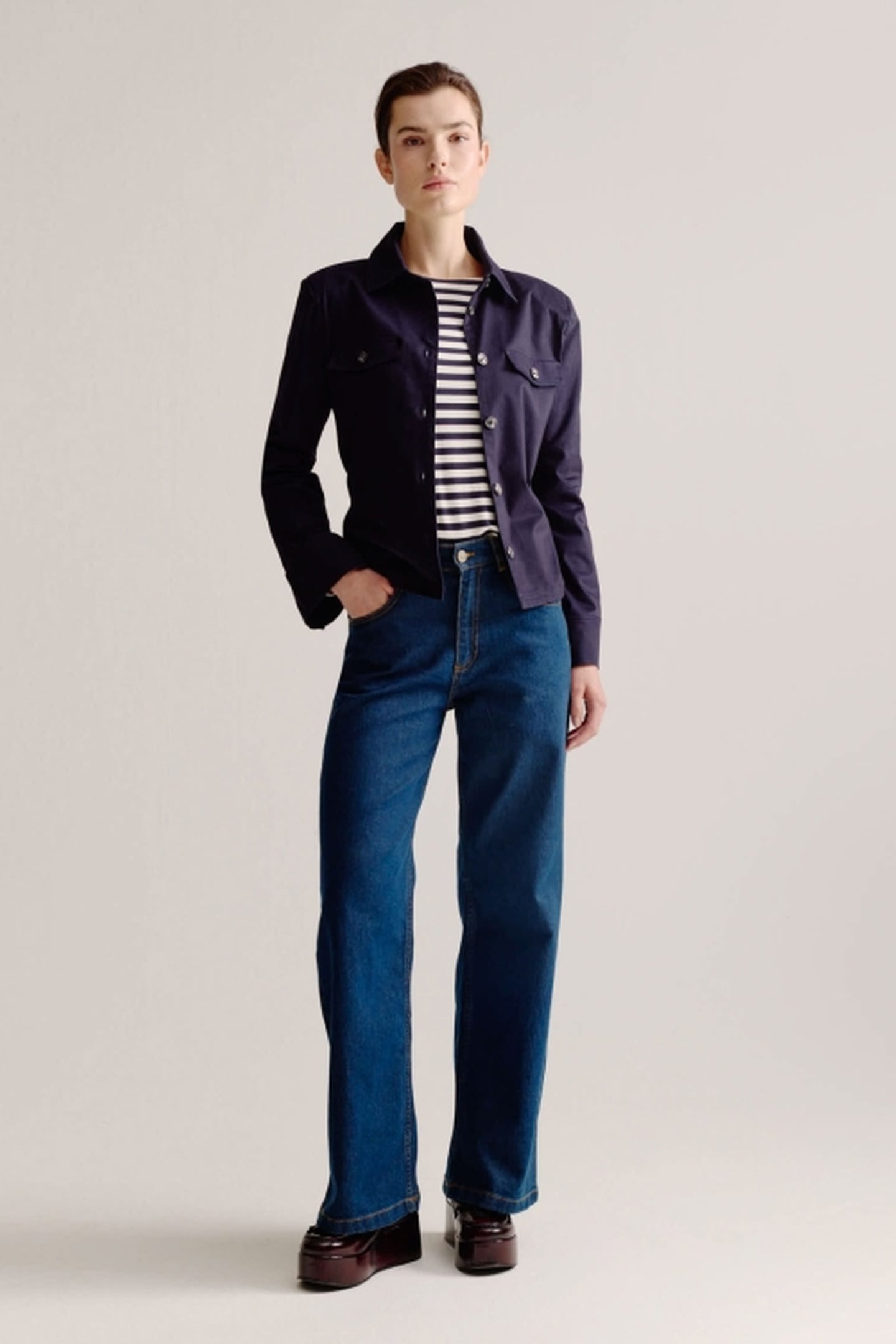 LOBKE JACKET NAVY 1