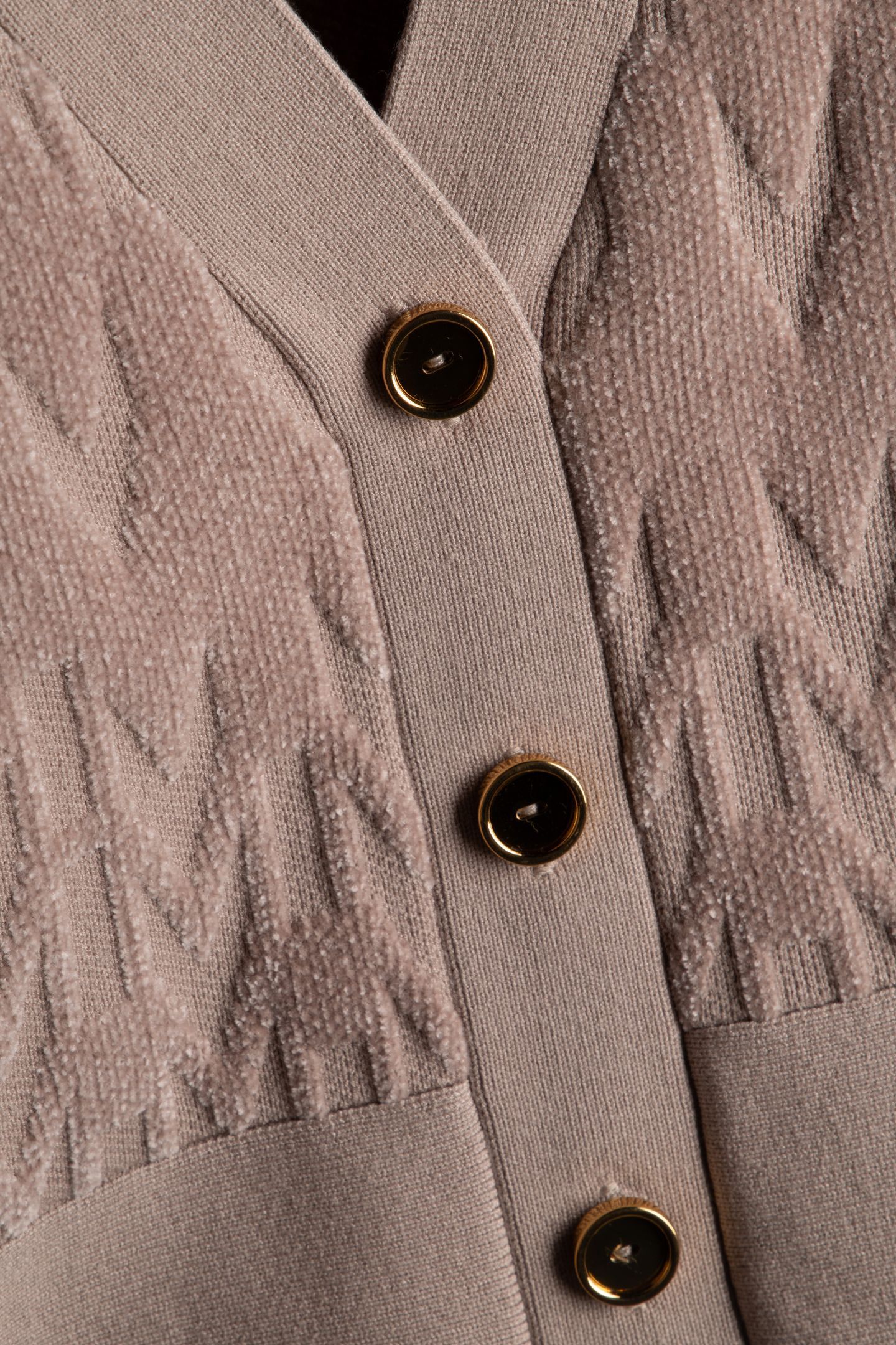ADELE LOGO CHENILLE SILK TAUPE MULTI 4