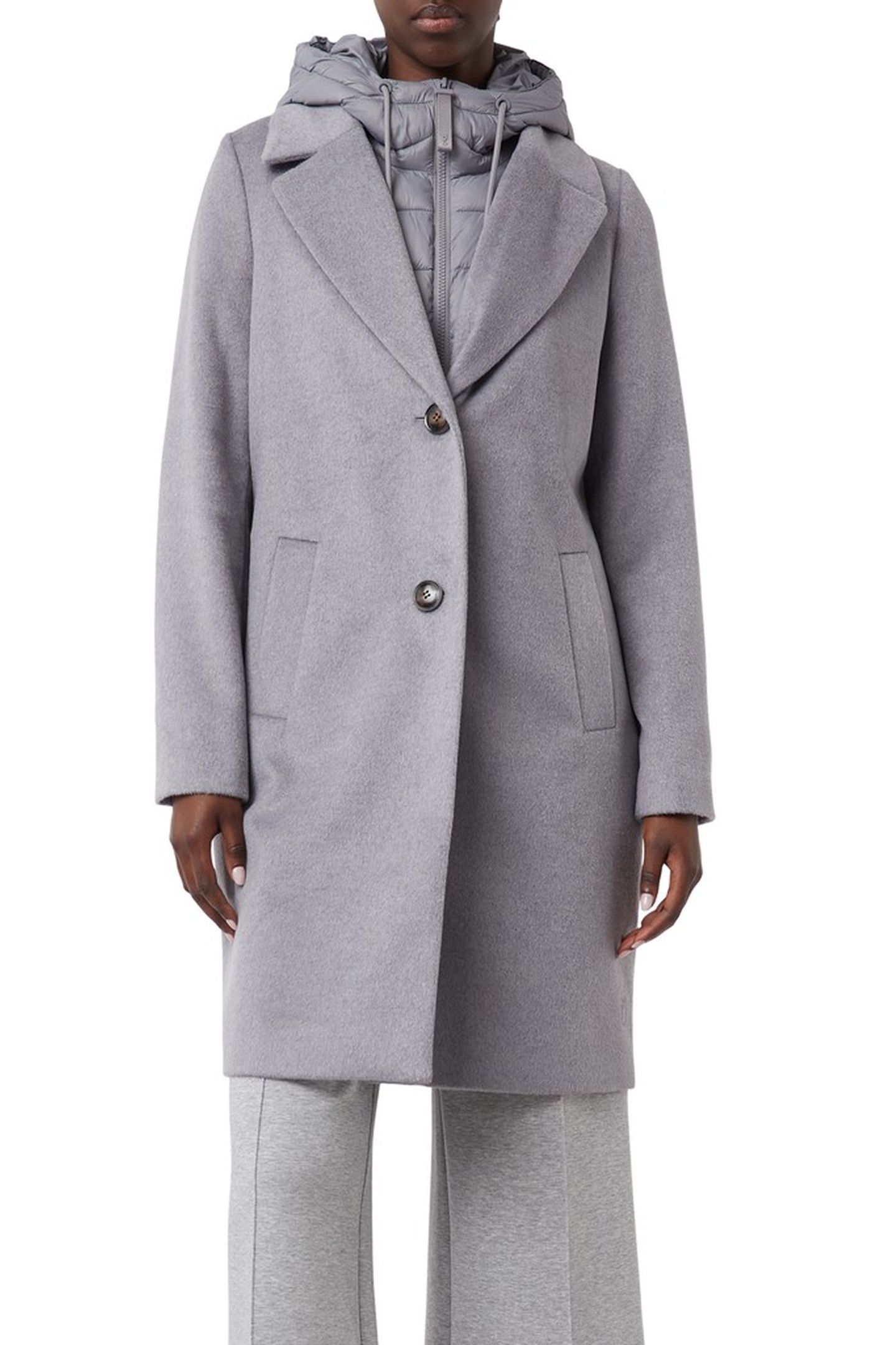 COMMA JACKEN OUTDOOR GREY/BLACK 1