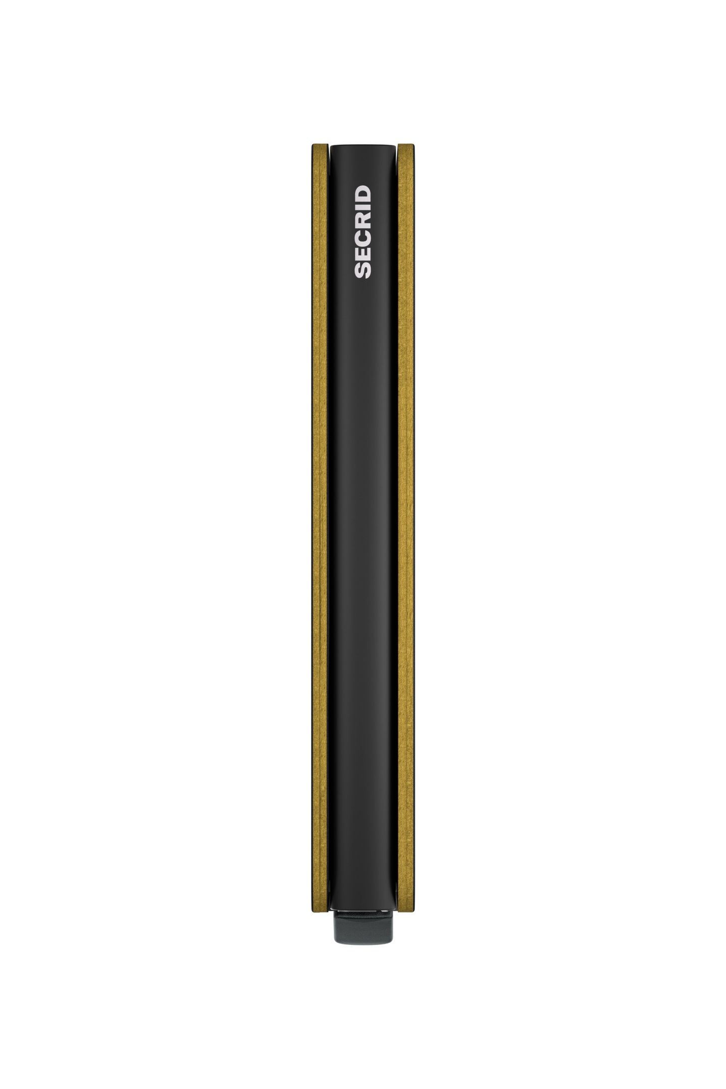 UNISEX SLIMWALLET MATTE BLACK & OCHRE 5