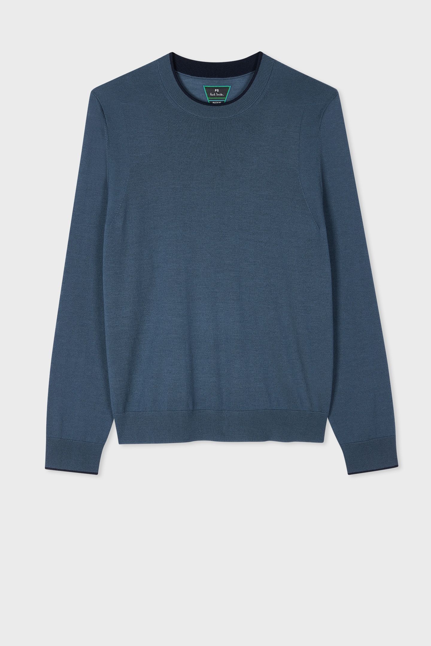 MENS SWEATER CREW NECK SLATE 4