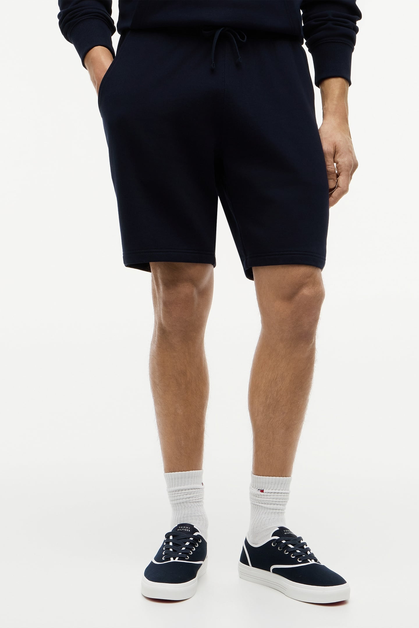 ESSENTIAL TERRY SWEATER NAVY BLUE 2