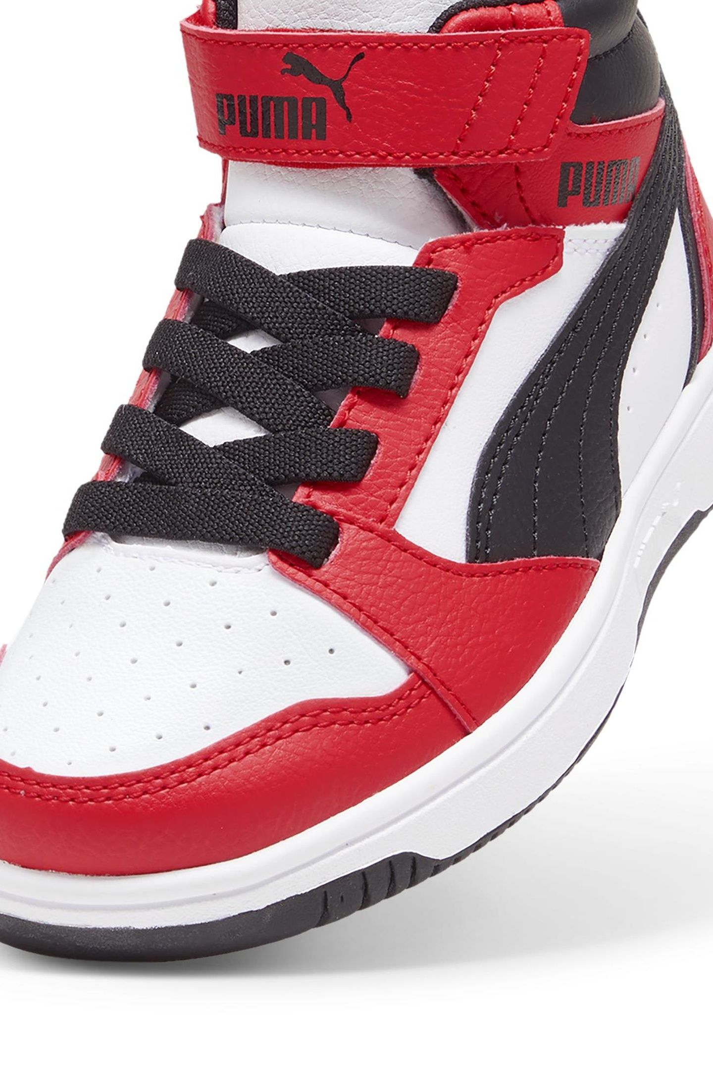UNISEX REBOUND V6 MID AC+ PS WHITE-BLACK-FOR ALL TIME RED 3