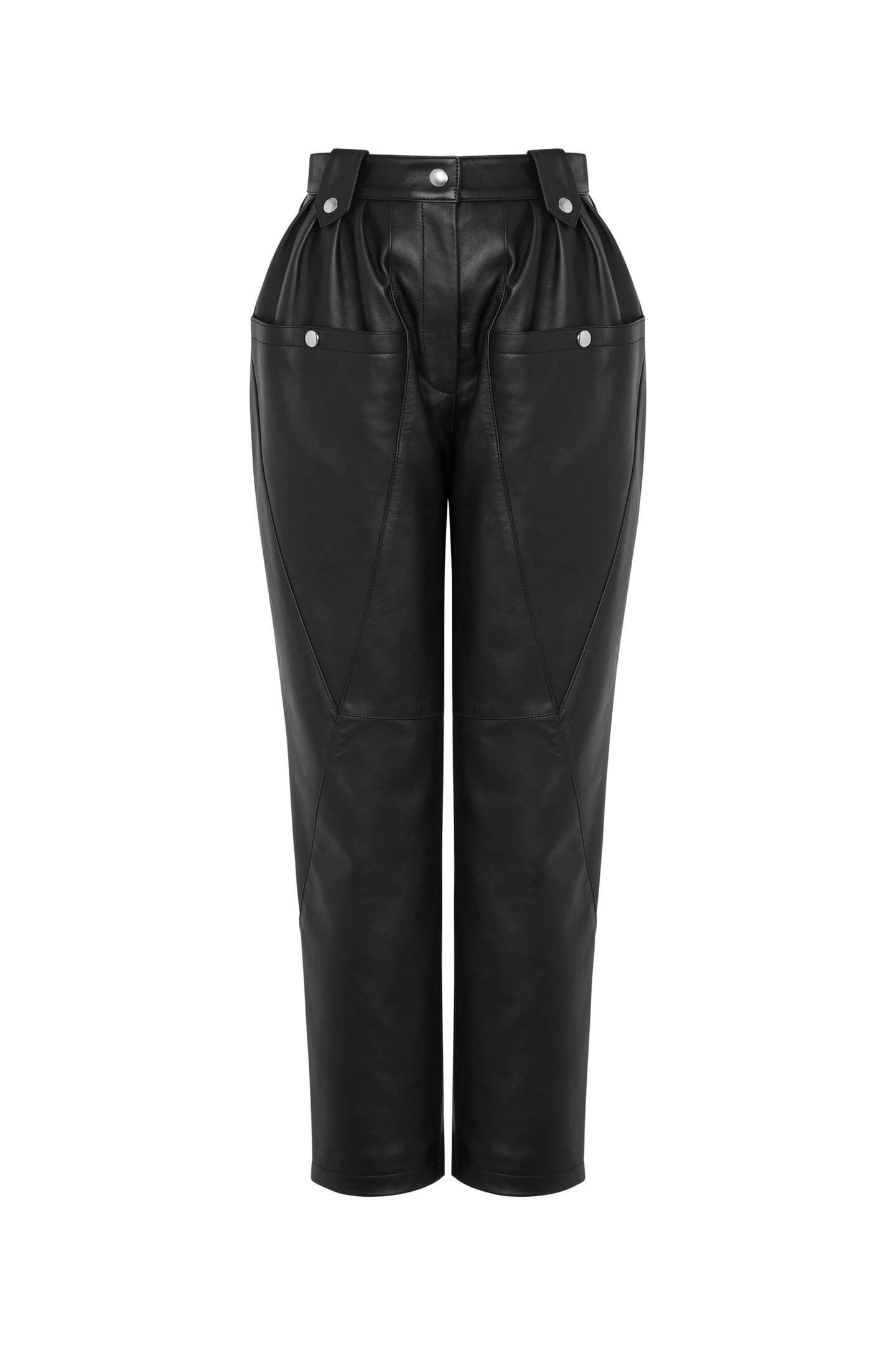 NAPPA LEATHER TROUSERS BLACK 4