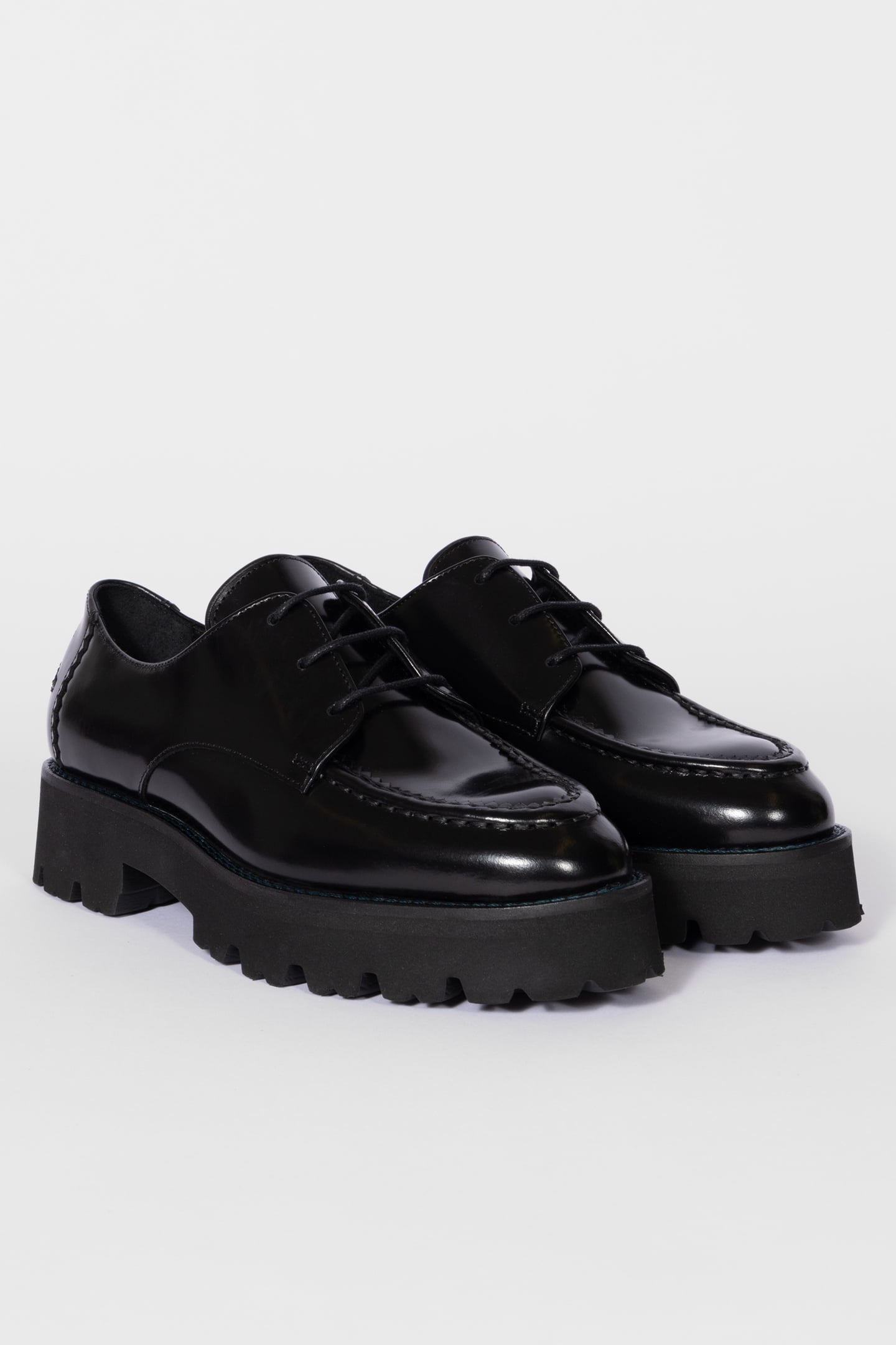 WOMENS SHOE ASPEN BLACK HIGH SHINE BLACK 5