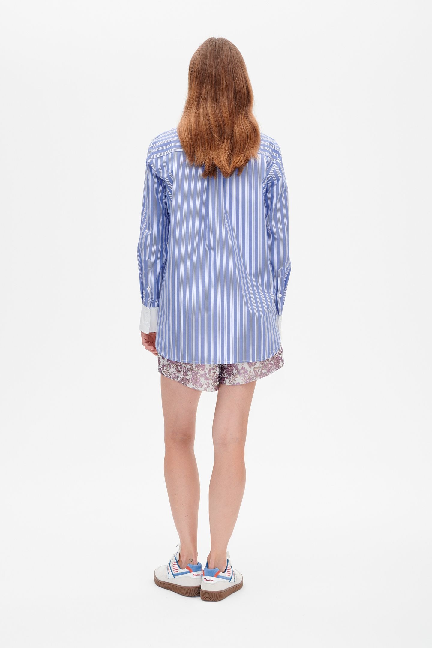 MEJRA SHIRT WEDGE BLUE STRIPE 3