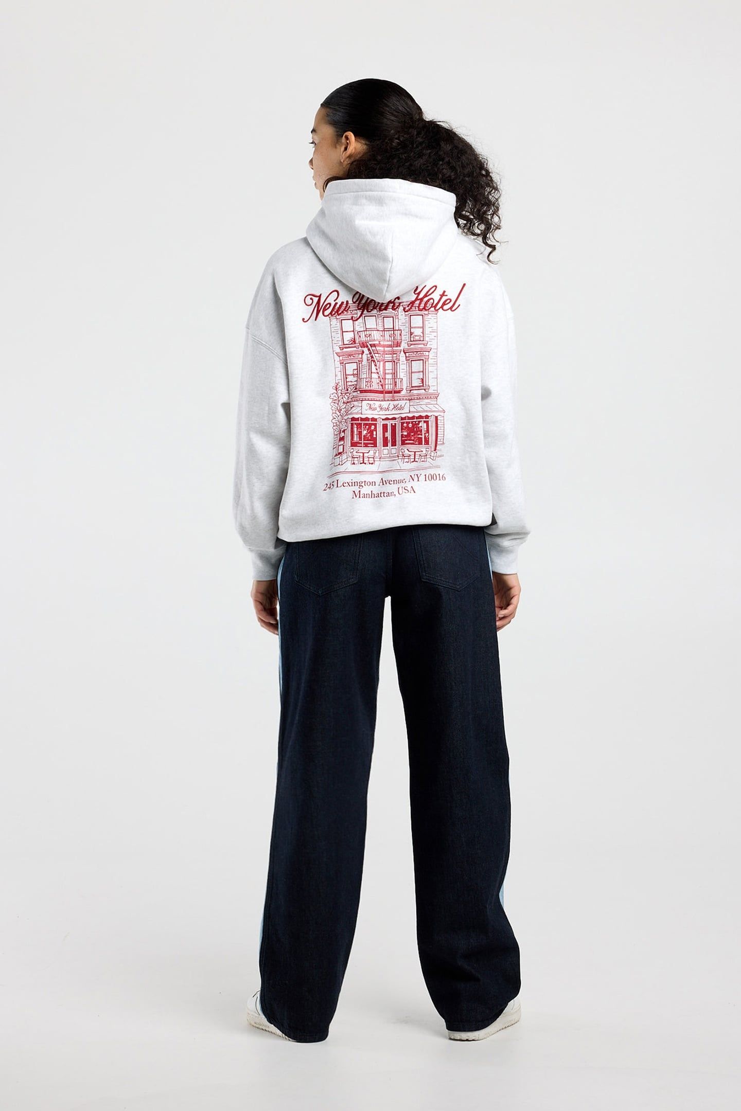 SANDY HOOD LIGHT GREY MELANGE 2