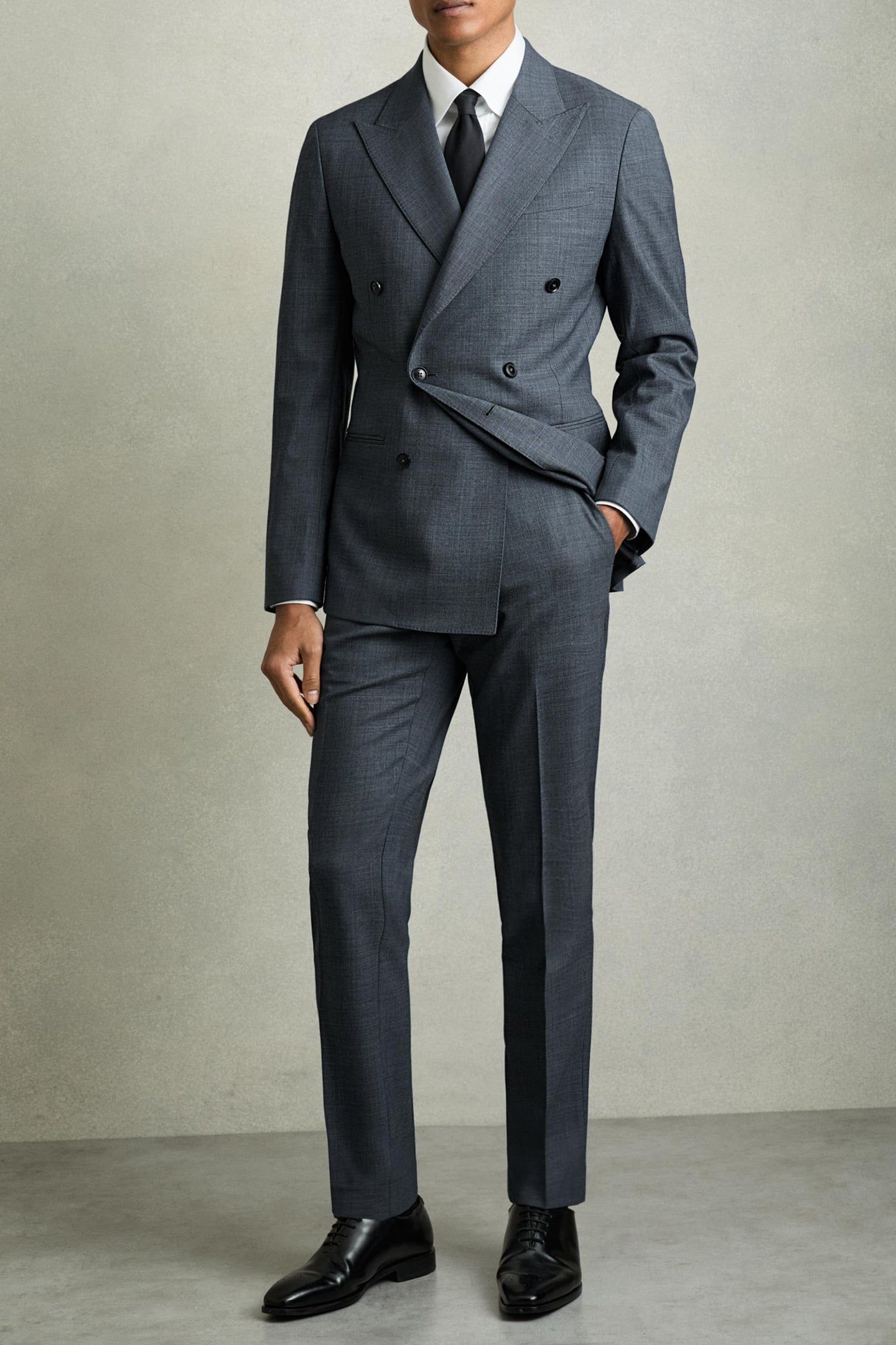 TEXTURED MIXER TROUSER AIRFORCE BLUE 1