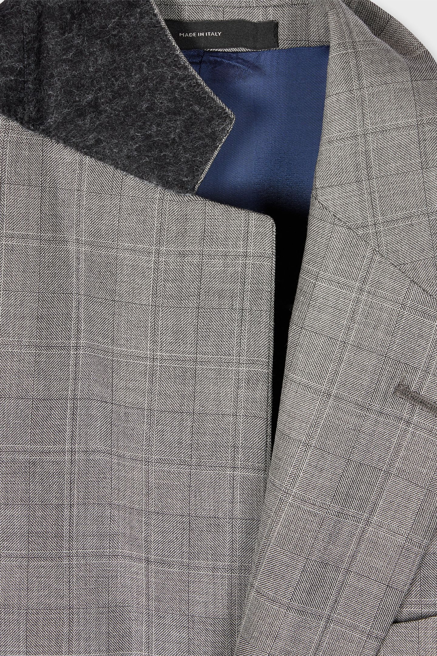 MENS TAILORED FIT 2 BUTTON SUIT GREY 8