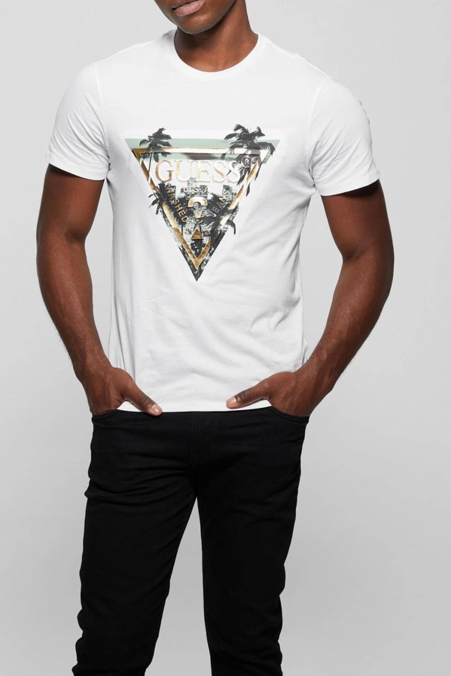 SS BSC GUESS EMBOSSE PURE WHITE 3