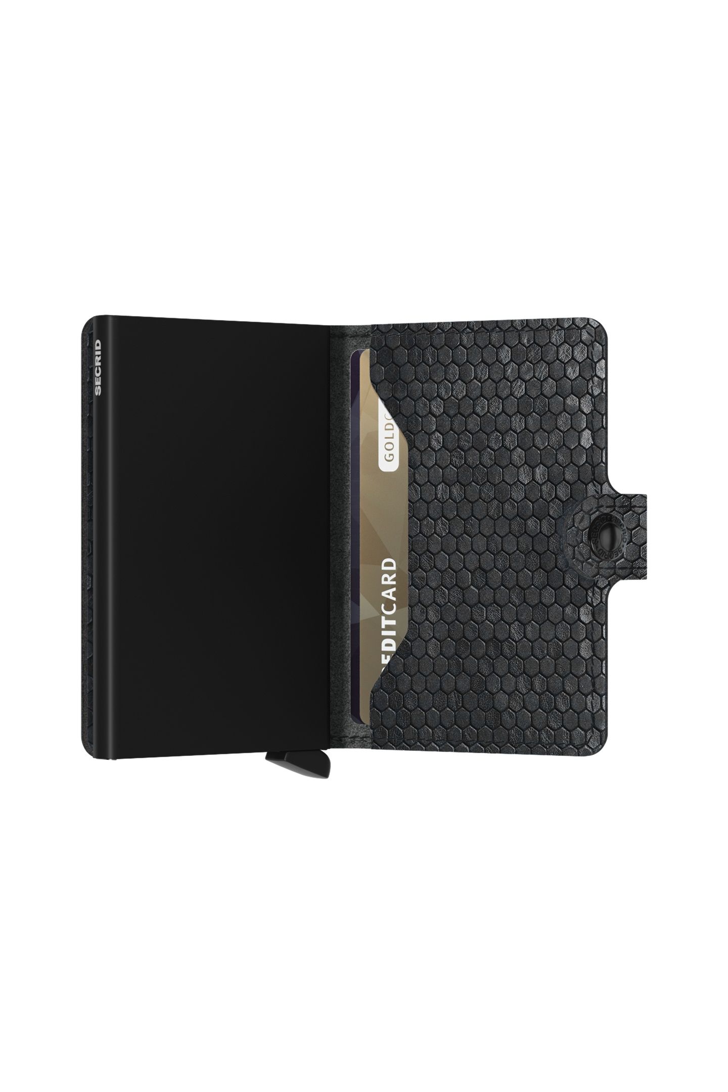 UNISEX MINIWALLET HEXAGON BLACK 3