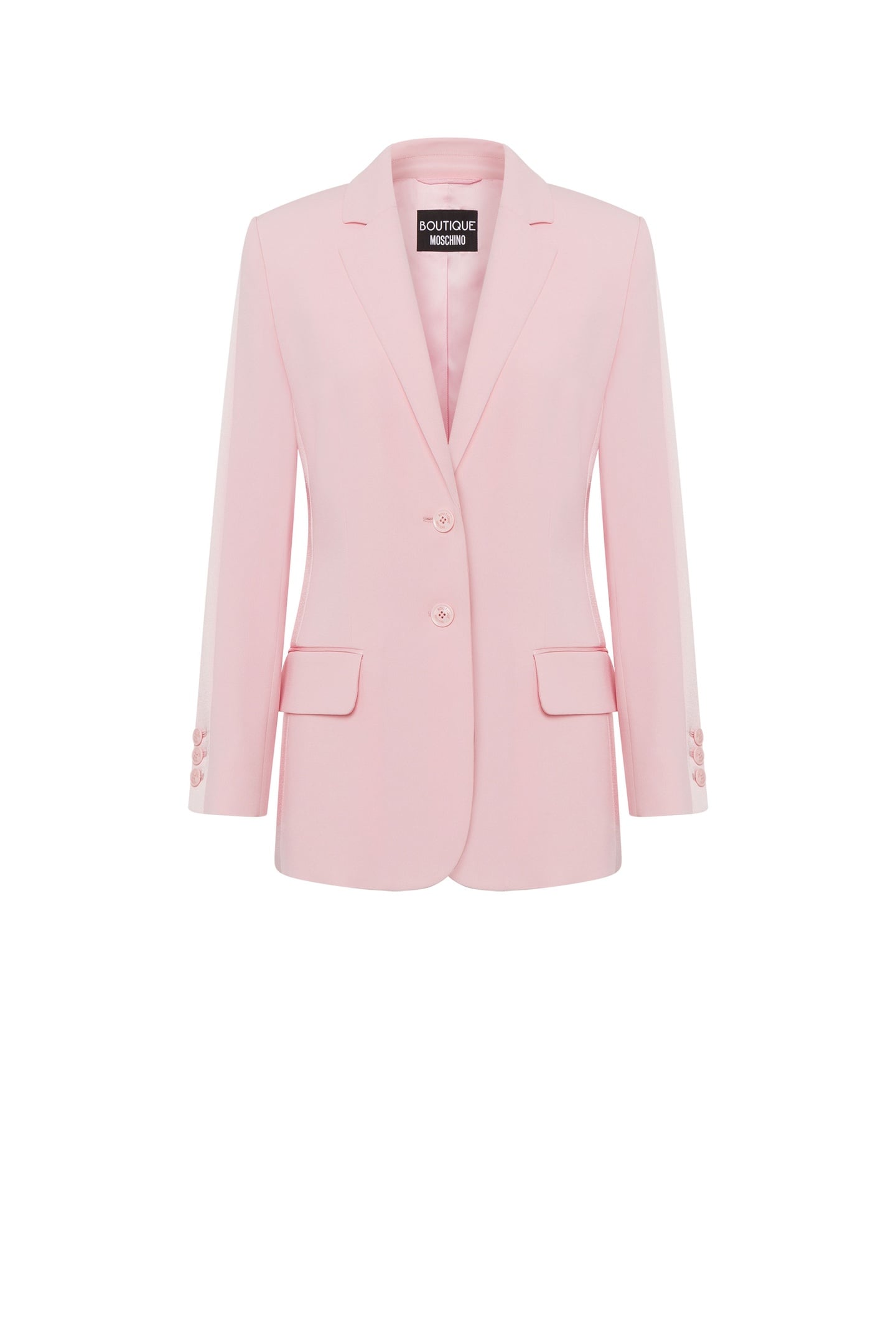 STRETCH ENVER SATIN JACKET PINK 3
