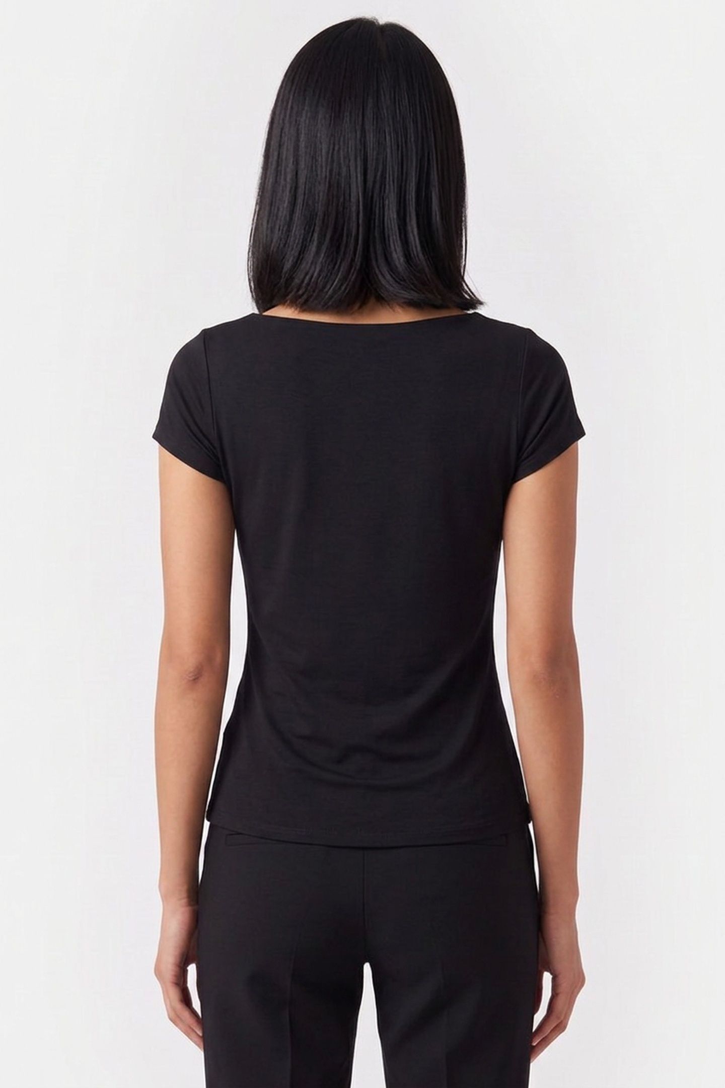SS CUT-OUT JOEY TOP JET BLACK A996 2