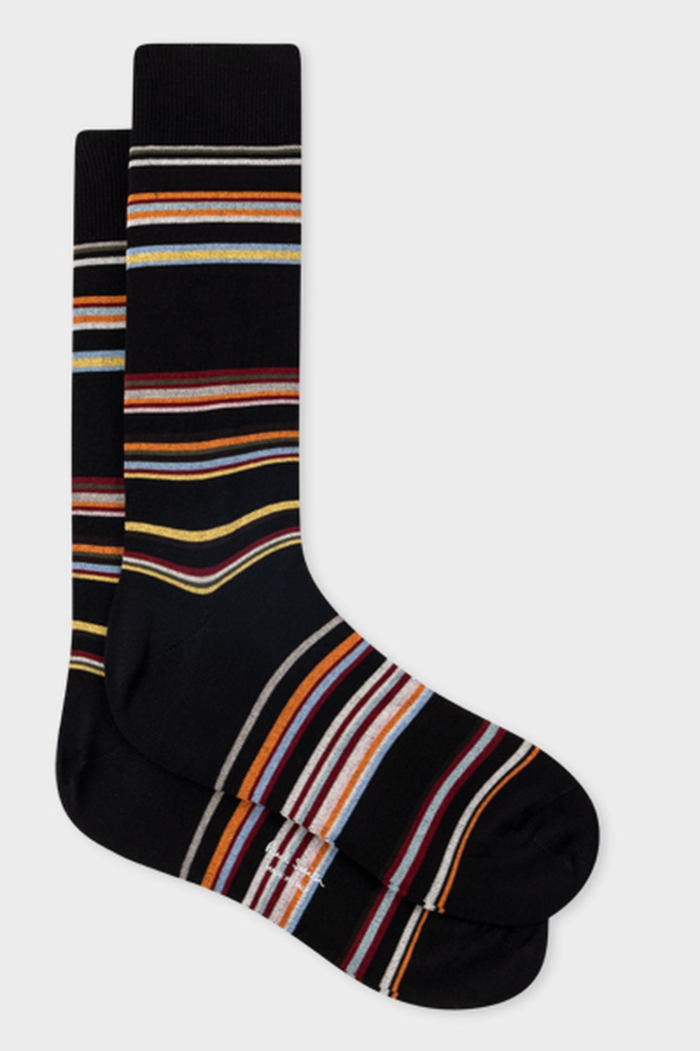 MEN SOCK FLAVIO SIGNATURE BLACK 3