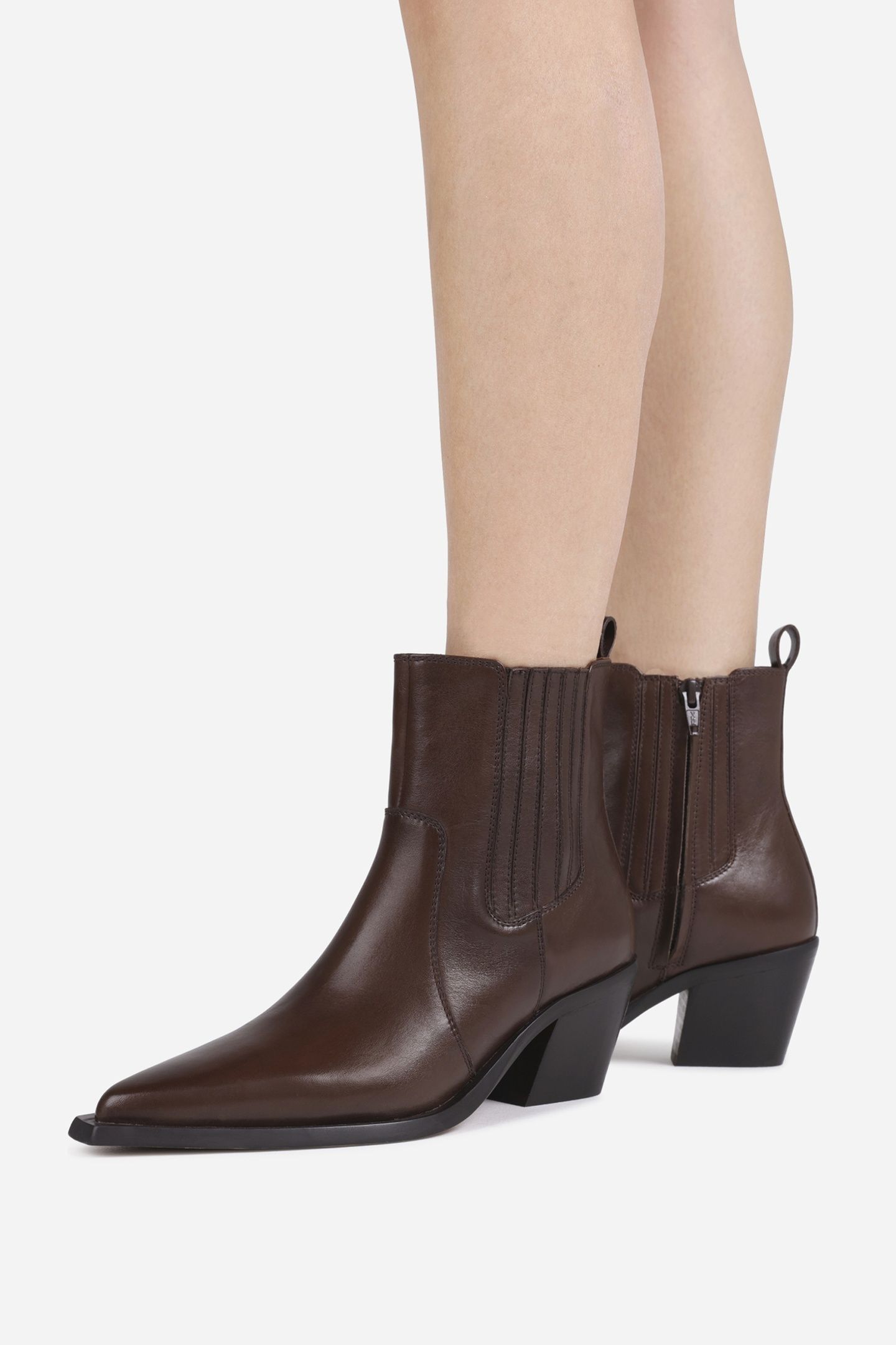 NEW-CLINT ANKLE BOOT COFFEE BEAN 3