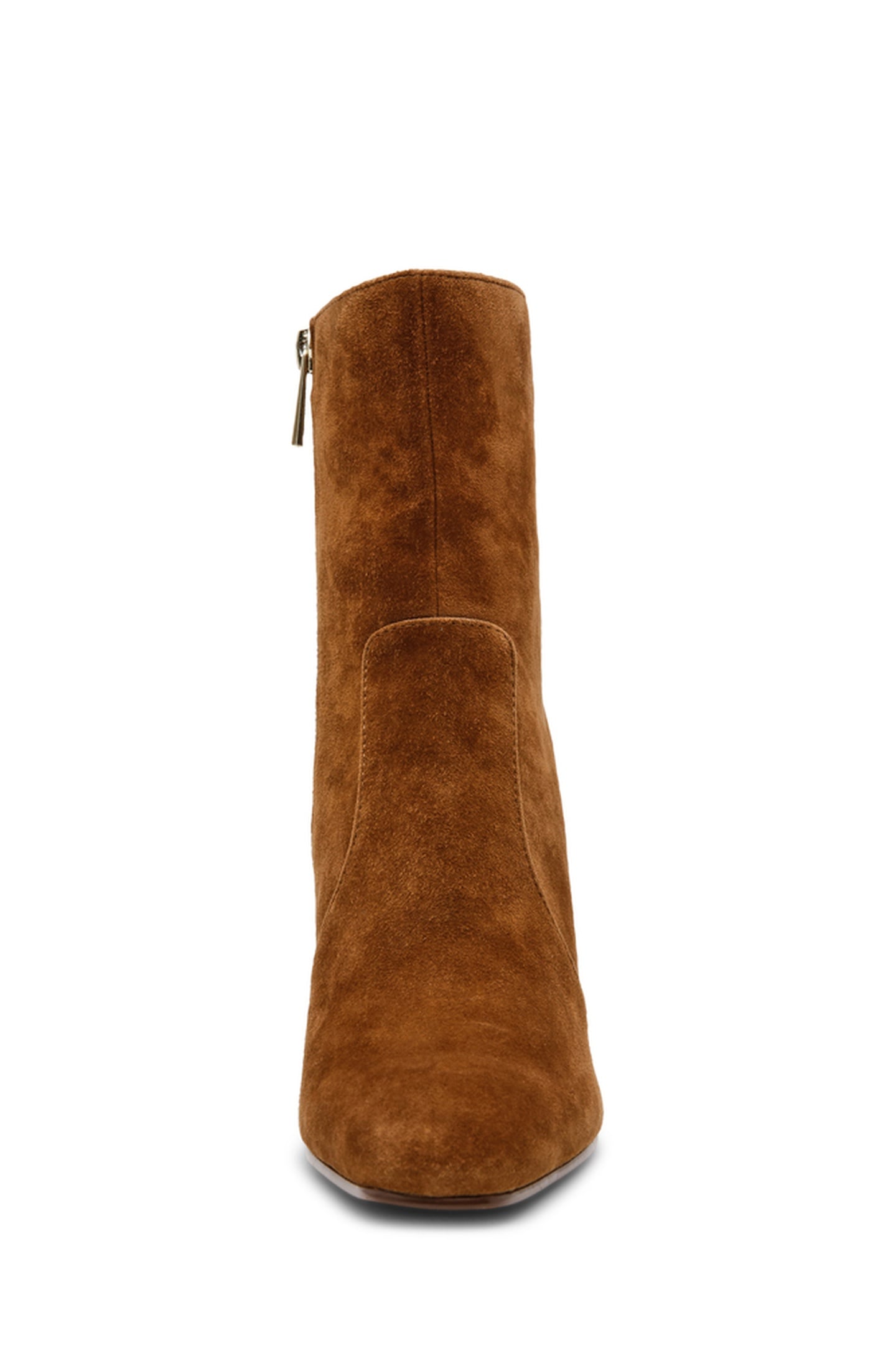 CROSSBAR BOOTIES CHESTNUT SUEDE 2