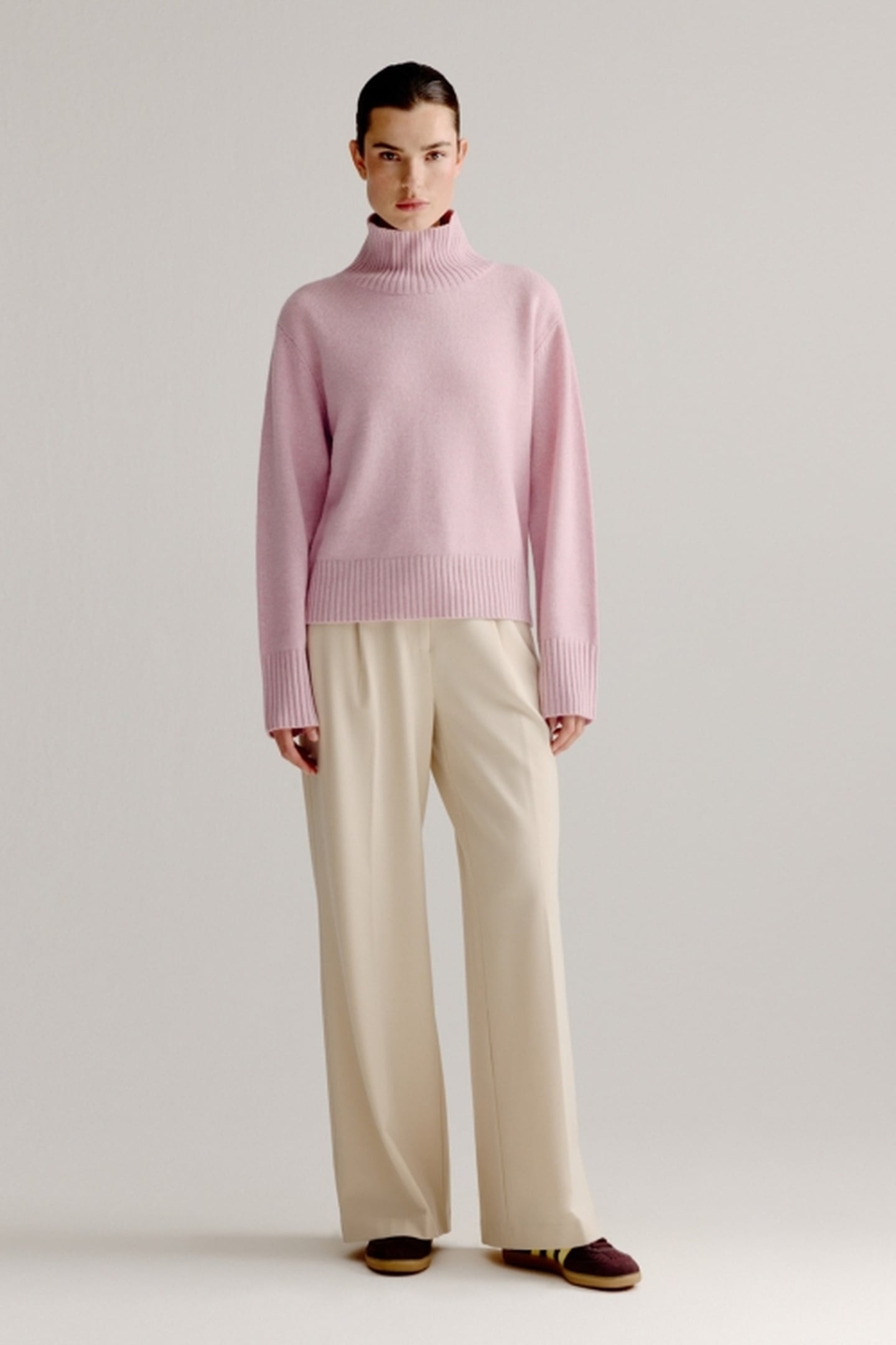 LENA SWEATER LIGHT PINK 1