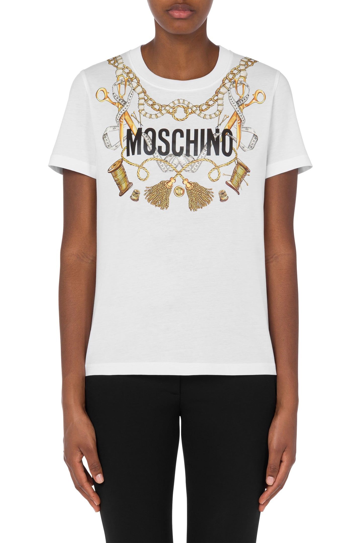 SARTORIAL LOGO ORGANIC JERSEY T-SHIRT WHITE 1