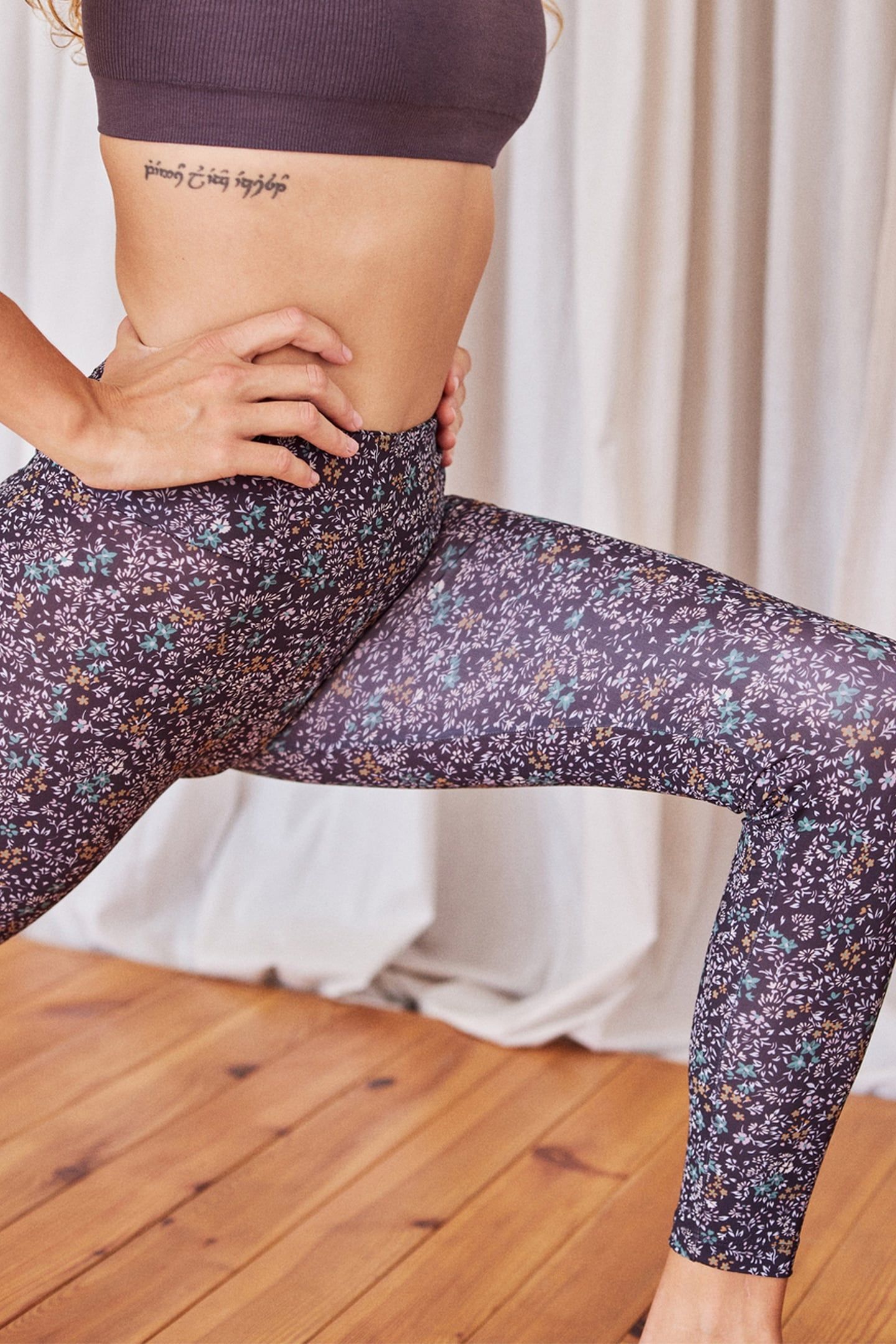 ACHILL PANTS COUNTRY FLOWERS MAUVE 3