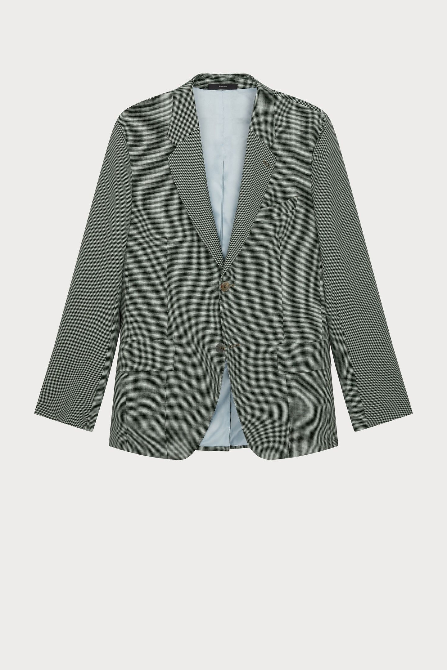 MENS 2 BUTTON JACKET GREEN 4
