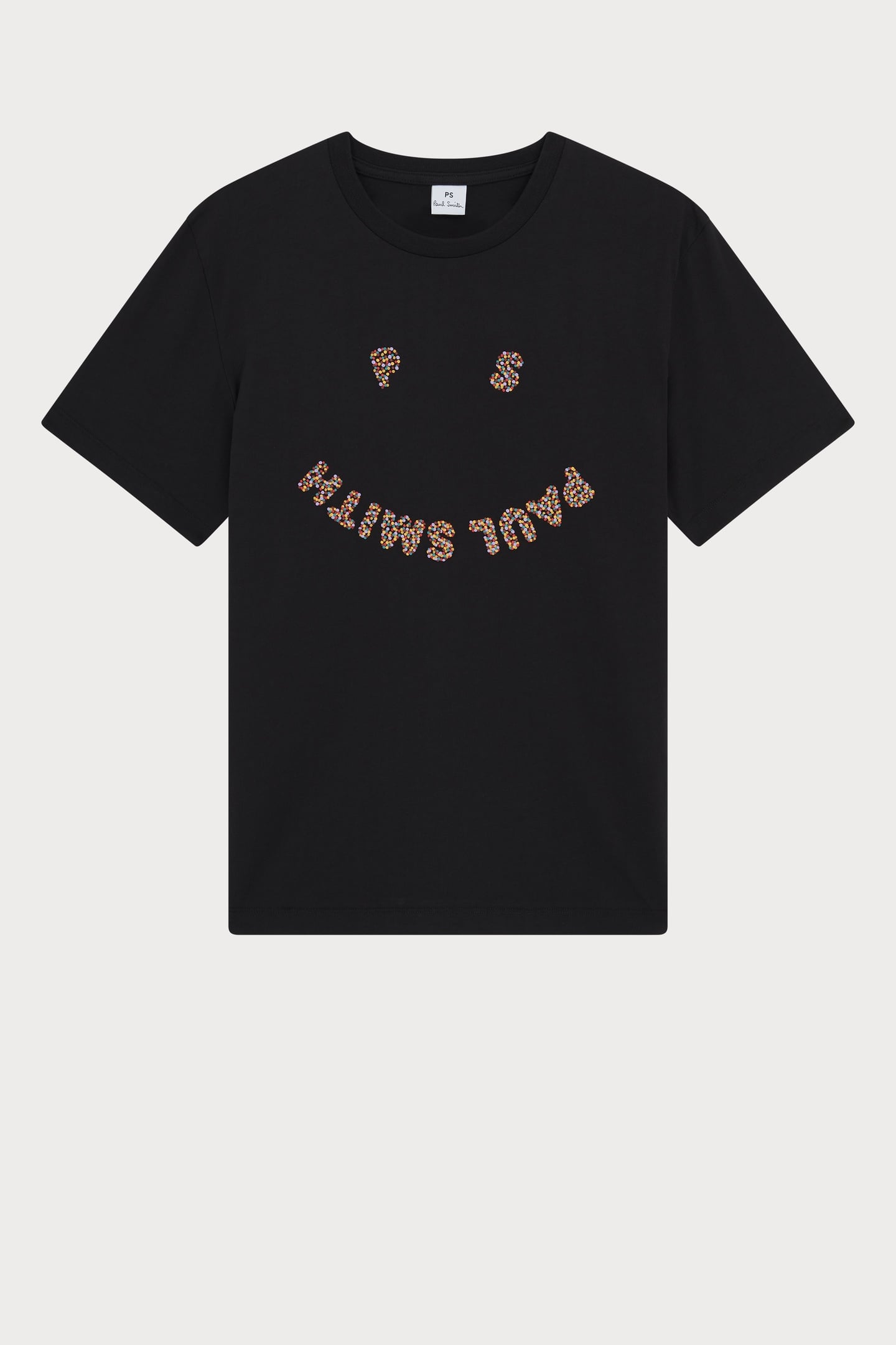 WOMENS TSHIRT PS HAPPY DOT BLACK 6
